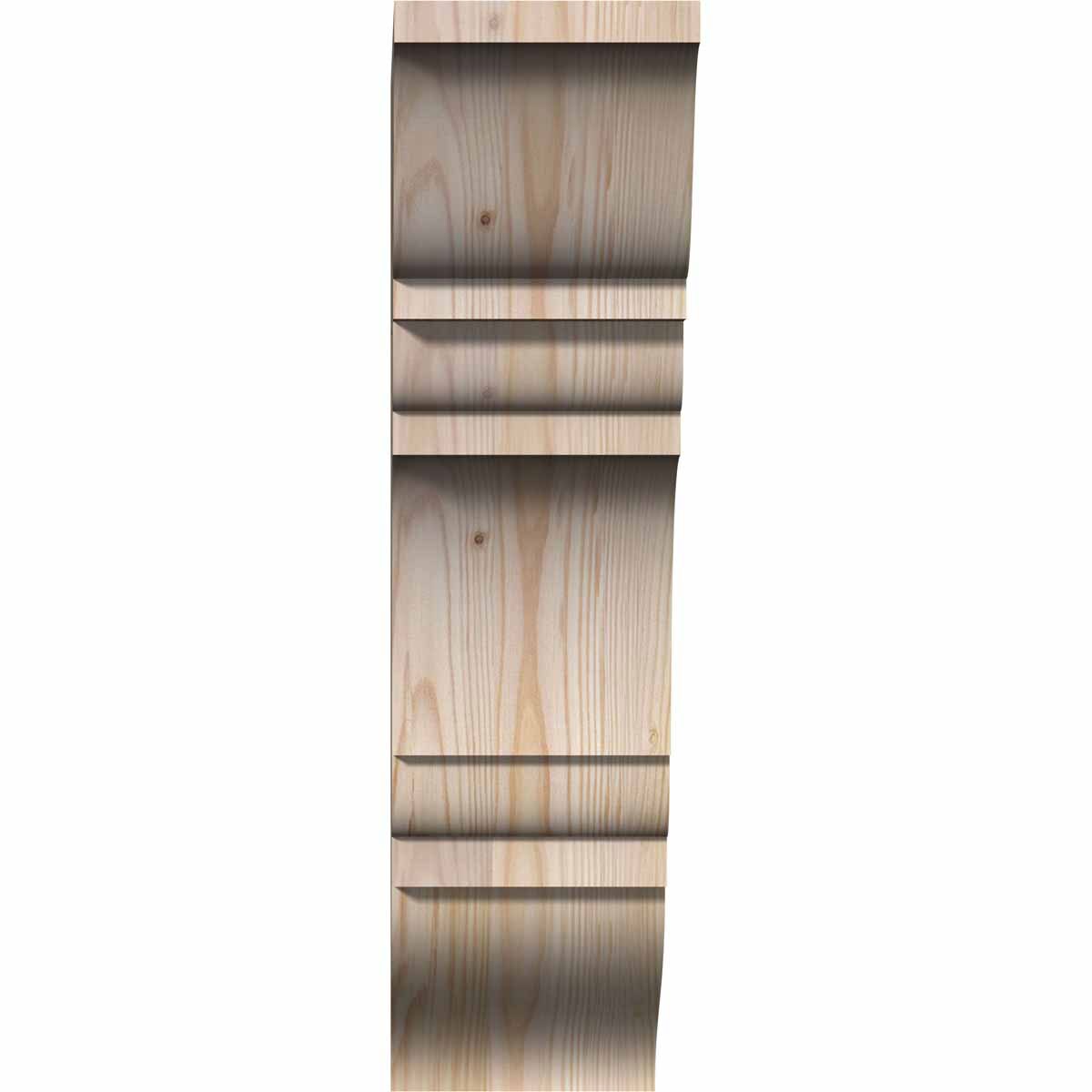 Ekena Millwork BKT06X18X22OLY01SDF Exterior-Brackets-Braces - View #2