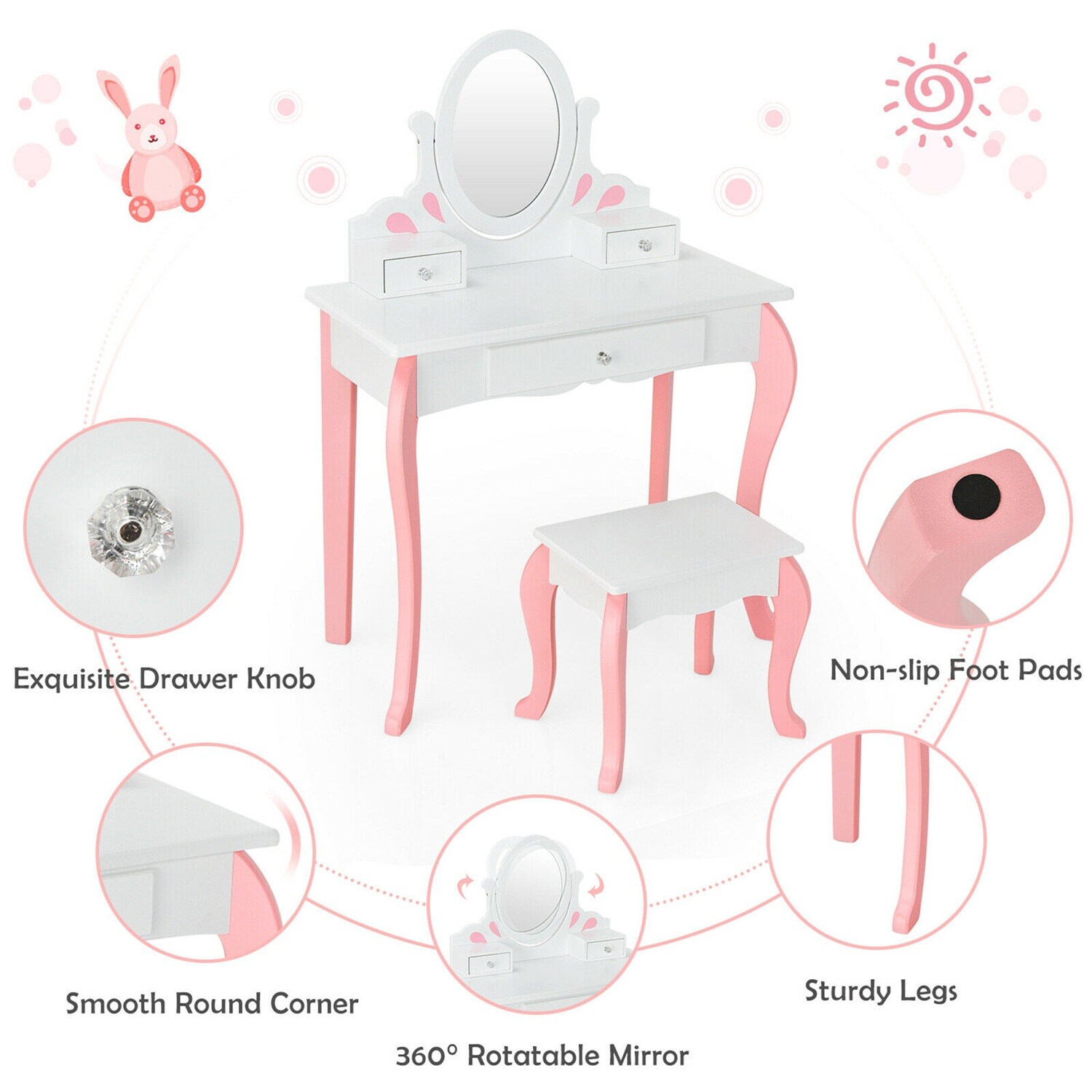 Costway CSHY001358 Play-Toys - View #9