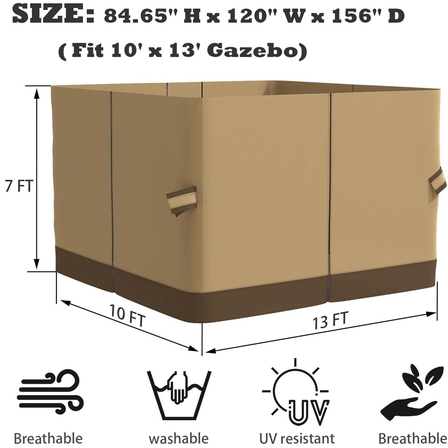 Aoodor A031-PKICE Gazebo-Parts-Accessories - View #2