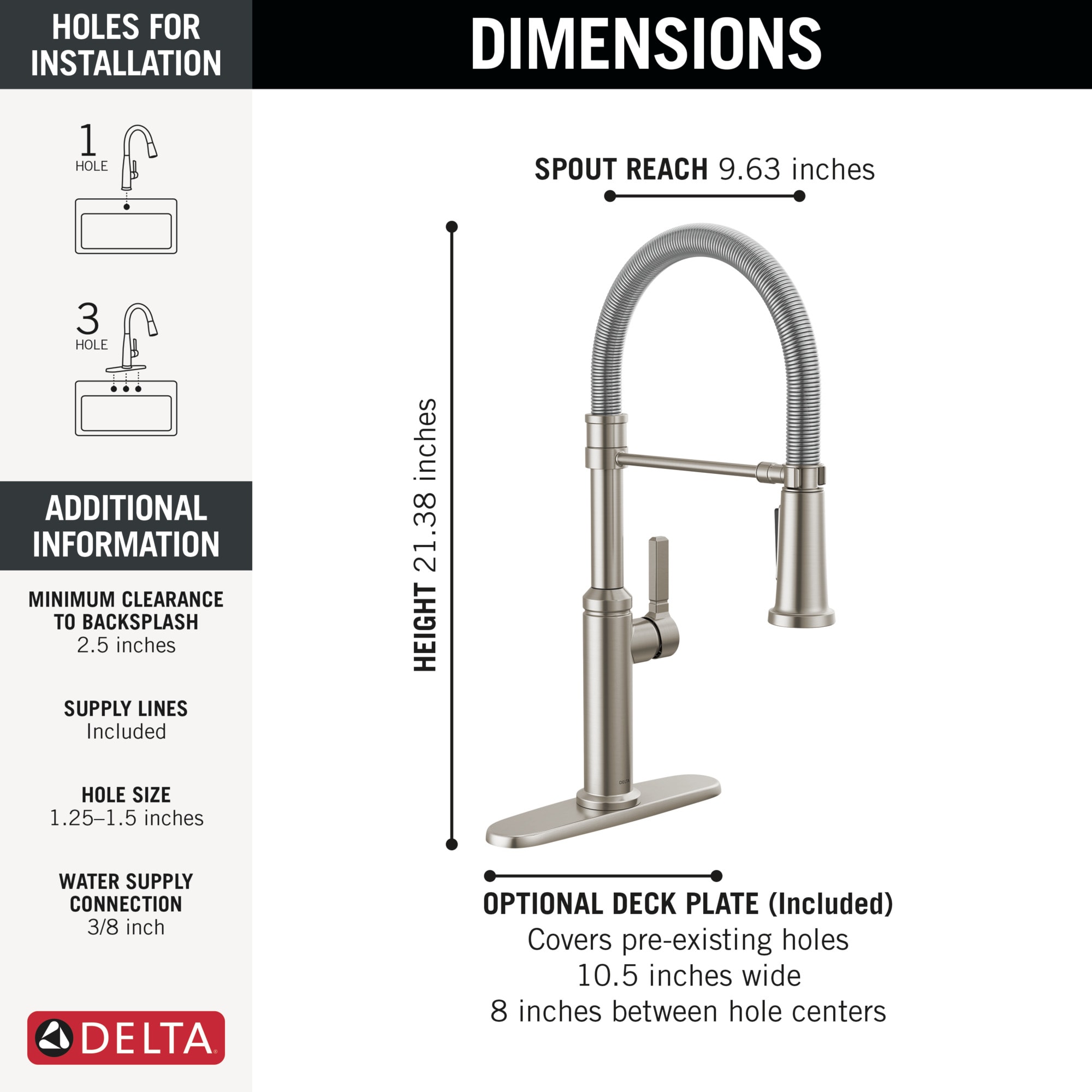 Delta 18829-SS-DST Kitchen-Faucets - View #4