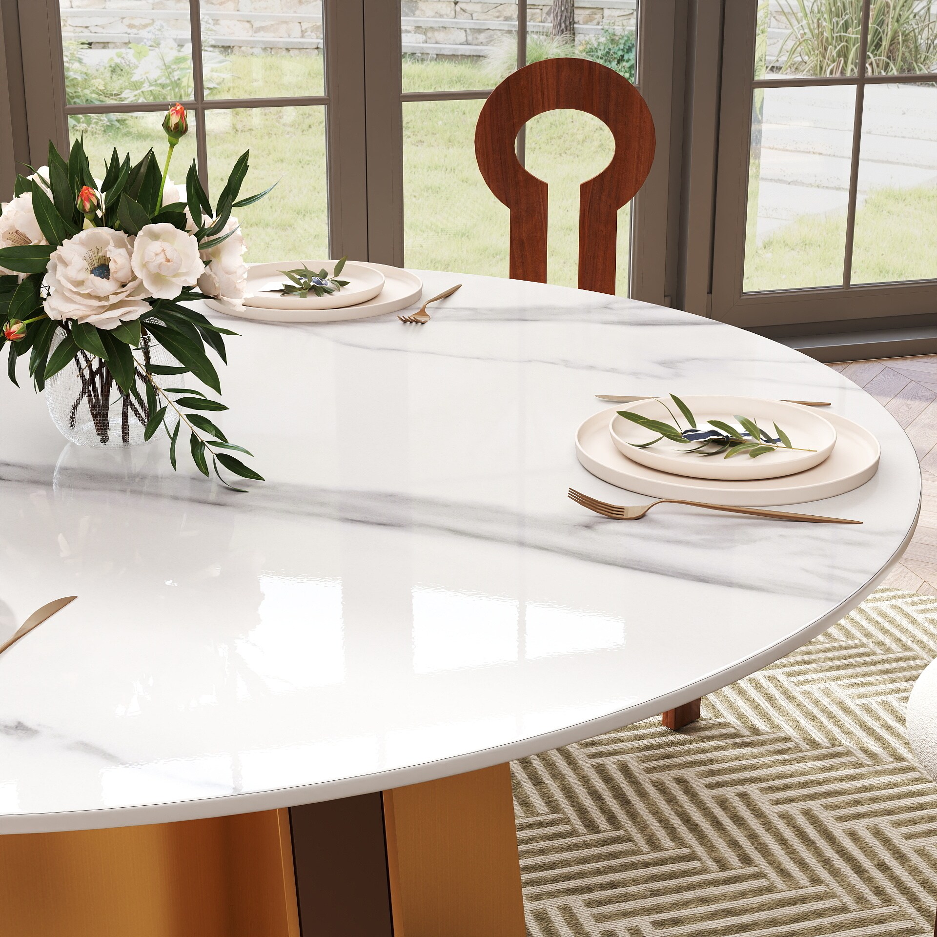 BuotiqHom DH-B-135W-1G Dining-Tables - View #3