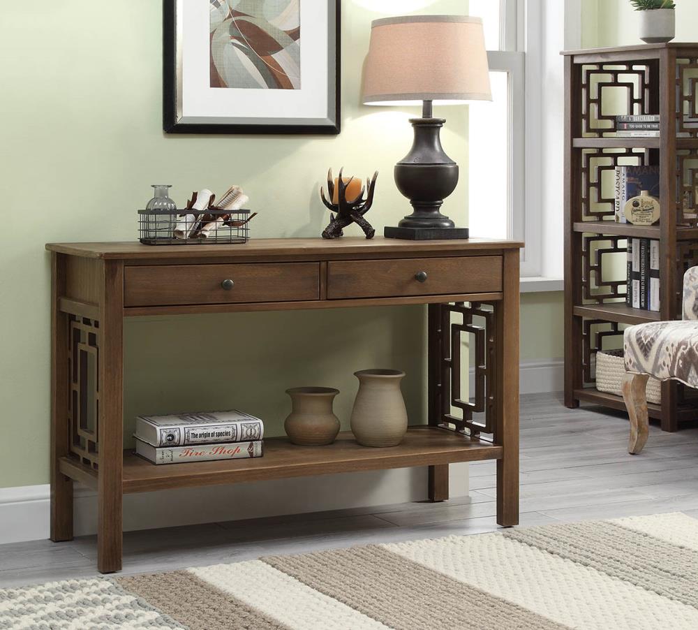 Linon HR71BRN01U Console-Sofa-Tables - View #5