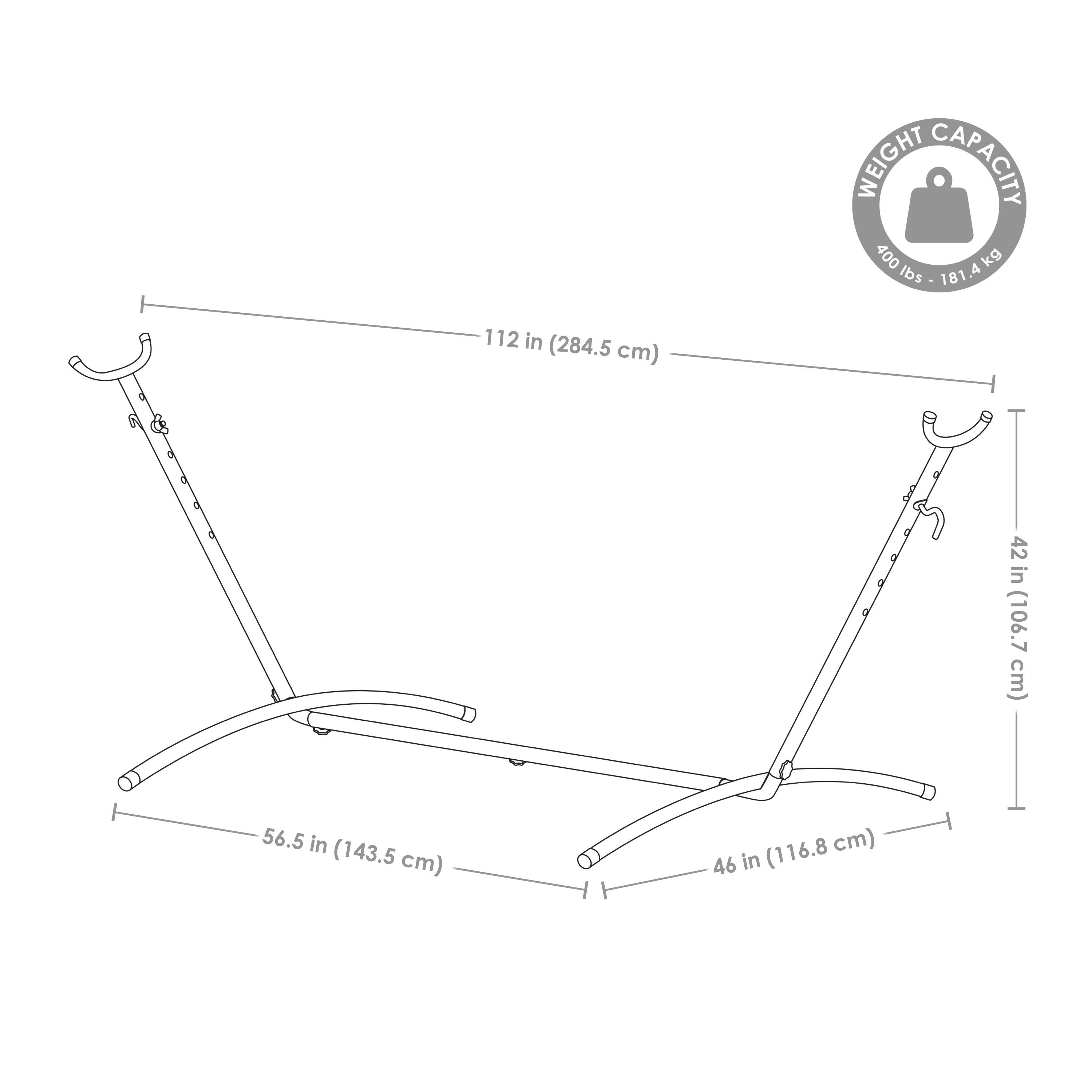 Sunnydaze Decor UN9HS-BRONZE Hammock-Stands - View #4