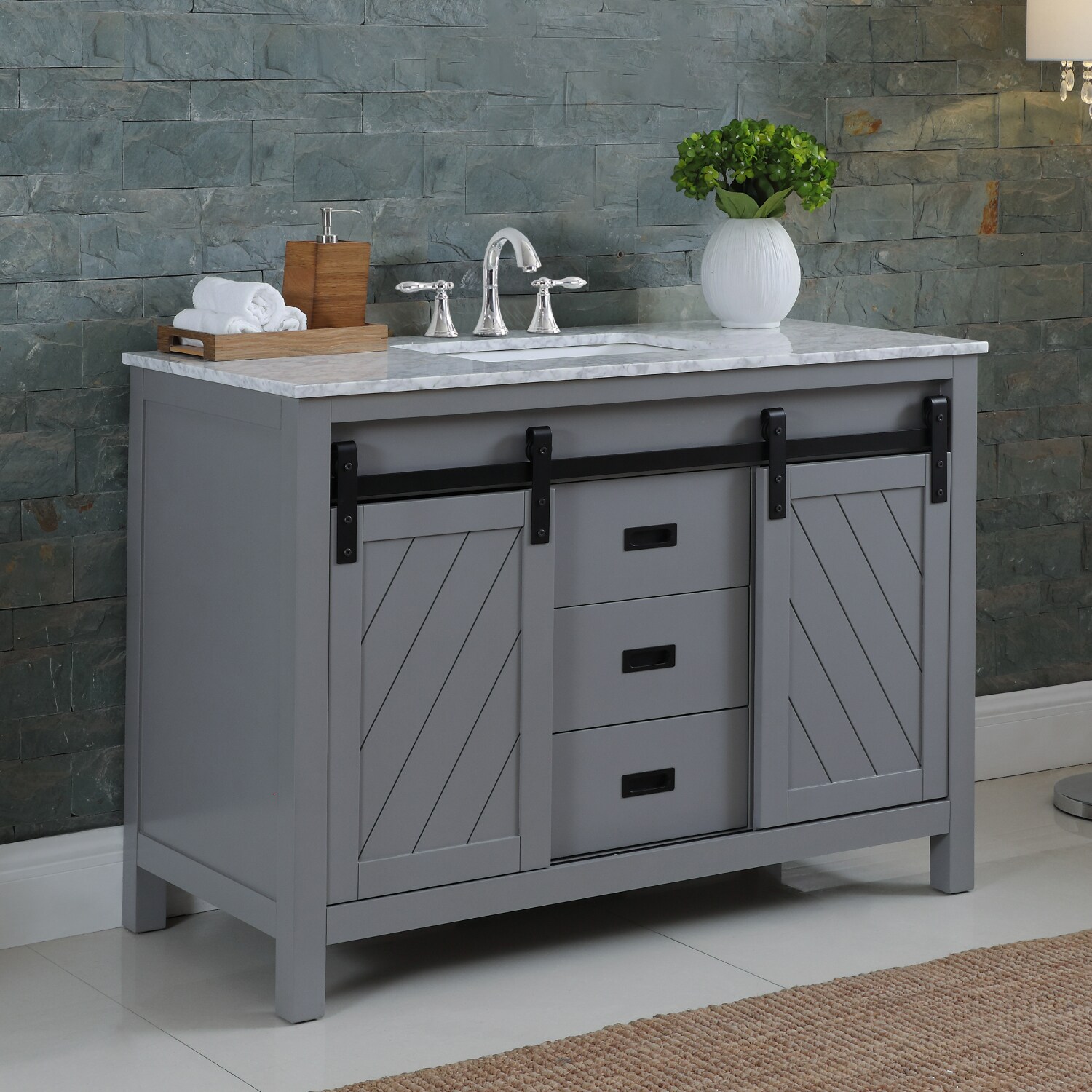 Altair 536048-GR-CA-NM Bath-Vanity-Combo - View #6