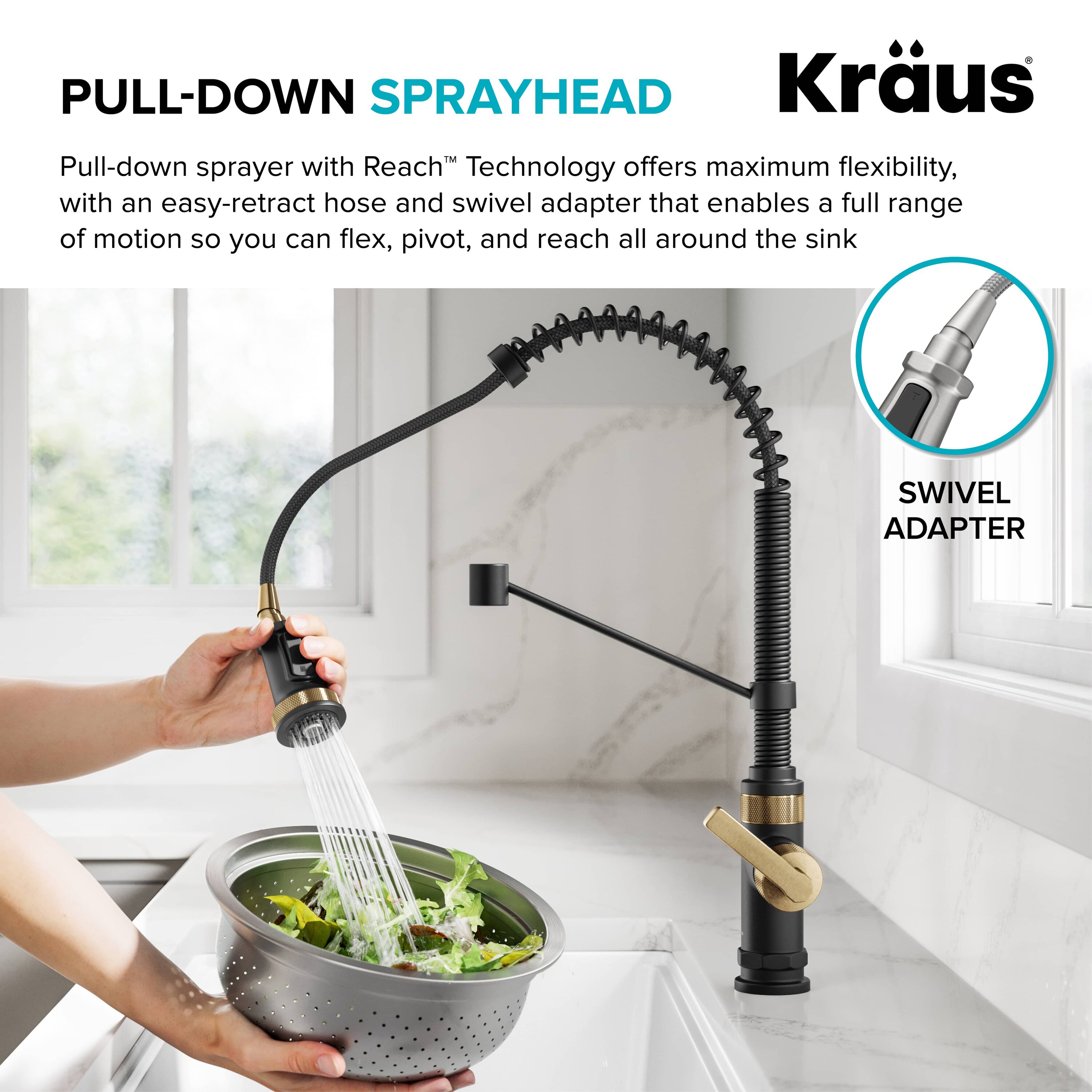 Kraus KPF-4110BBMB Kitchen-Faucets - View #6
