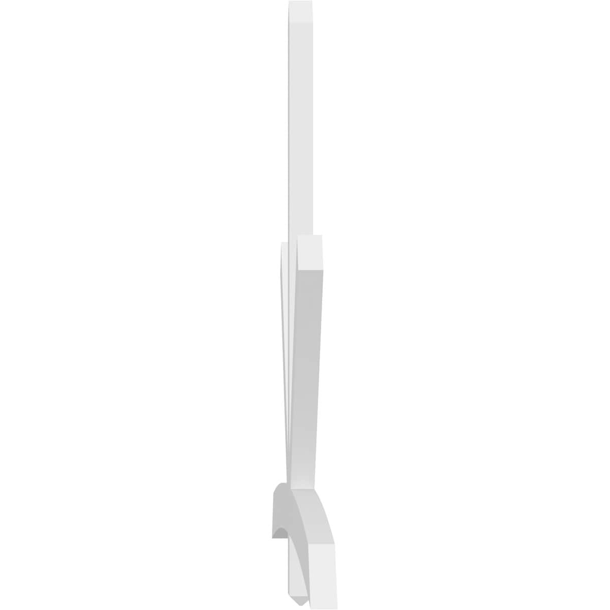 Ekena Millwork GBP096X48X0204ALB00 Exterior-Brackets-Braces - View #3