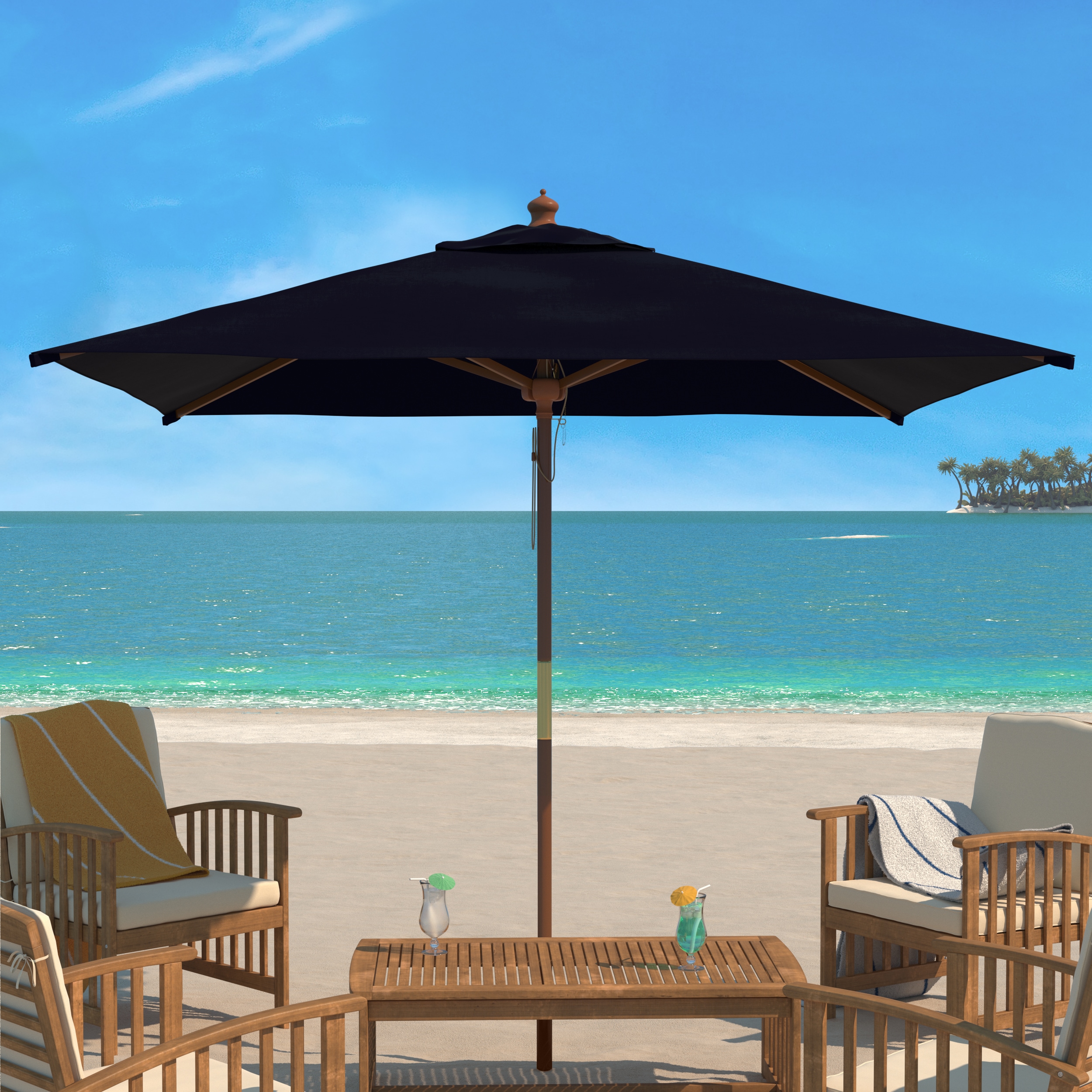 Safavieh PAT8409C Umbrellas-2 - View #2