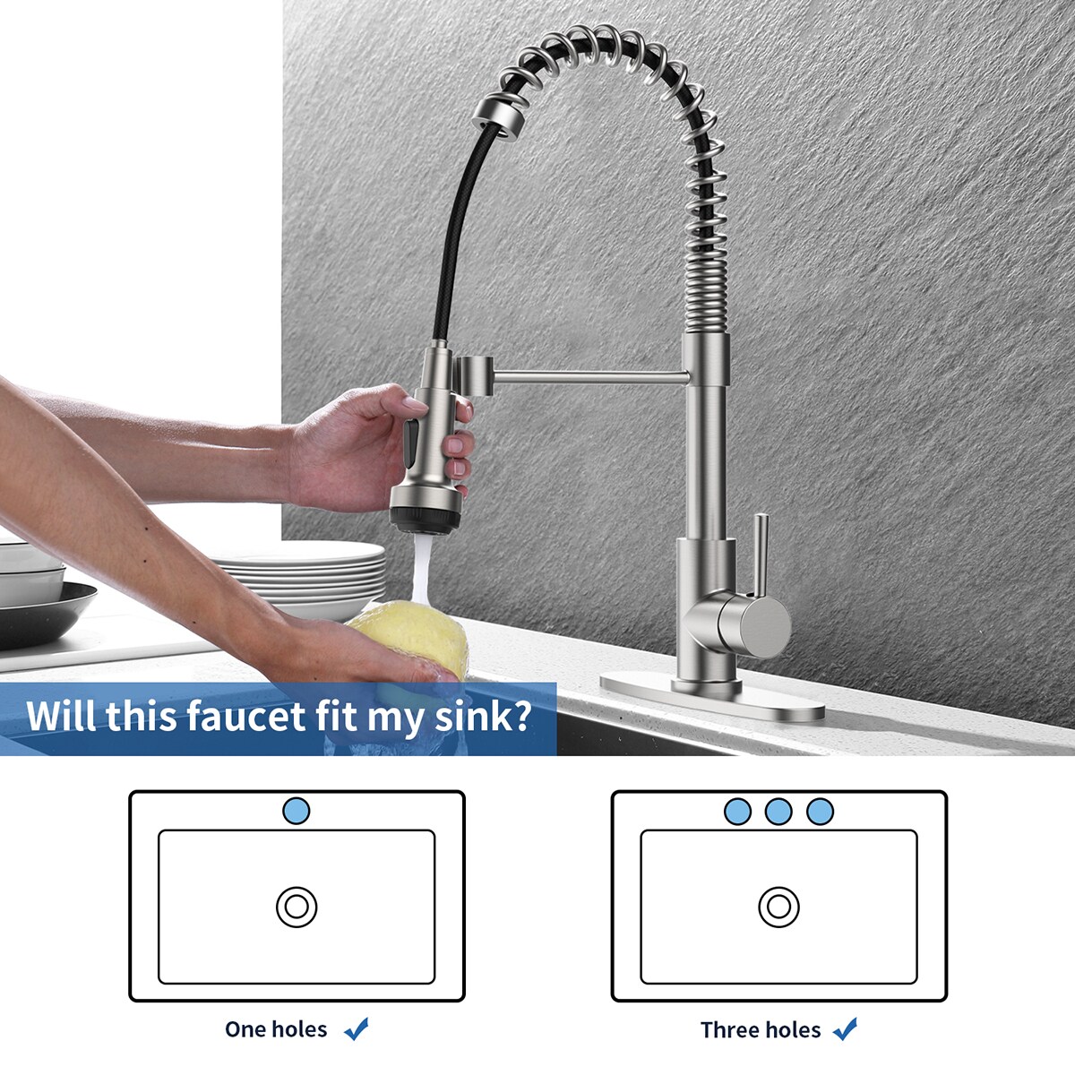 Slickblue D-SY-87505873 Kitchen-Faucets - View #2