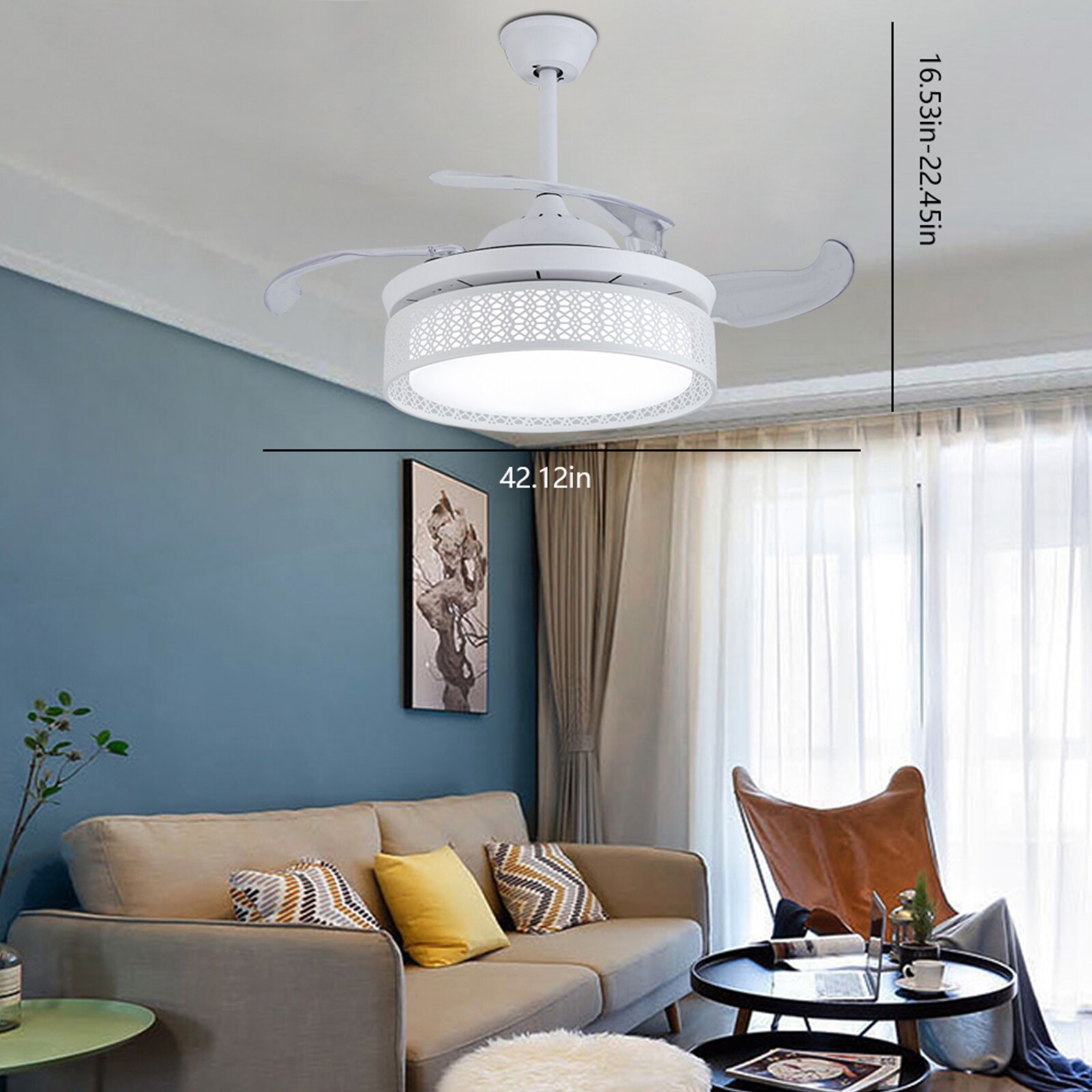 Oukaning HG-HCXLST-5615-US Ceiling-Fans - View #13