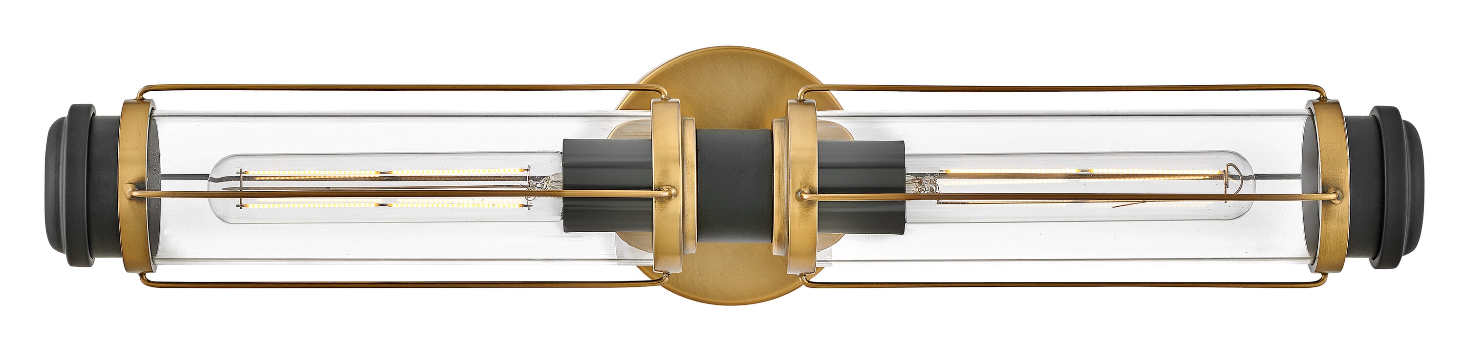 Hinkley 53182HB Masthead 24-in 2 -Light Antique Brass Coastal Vanity light