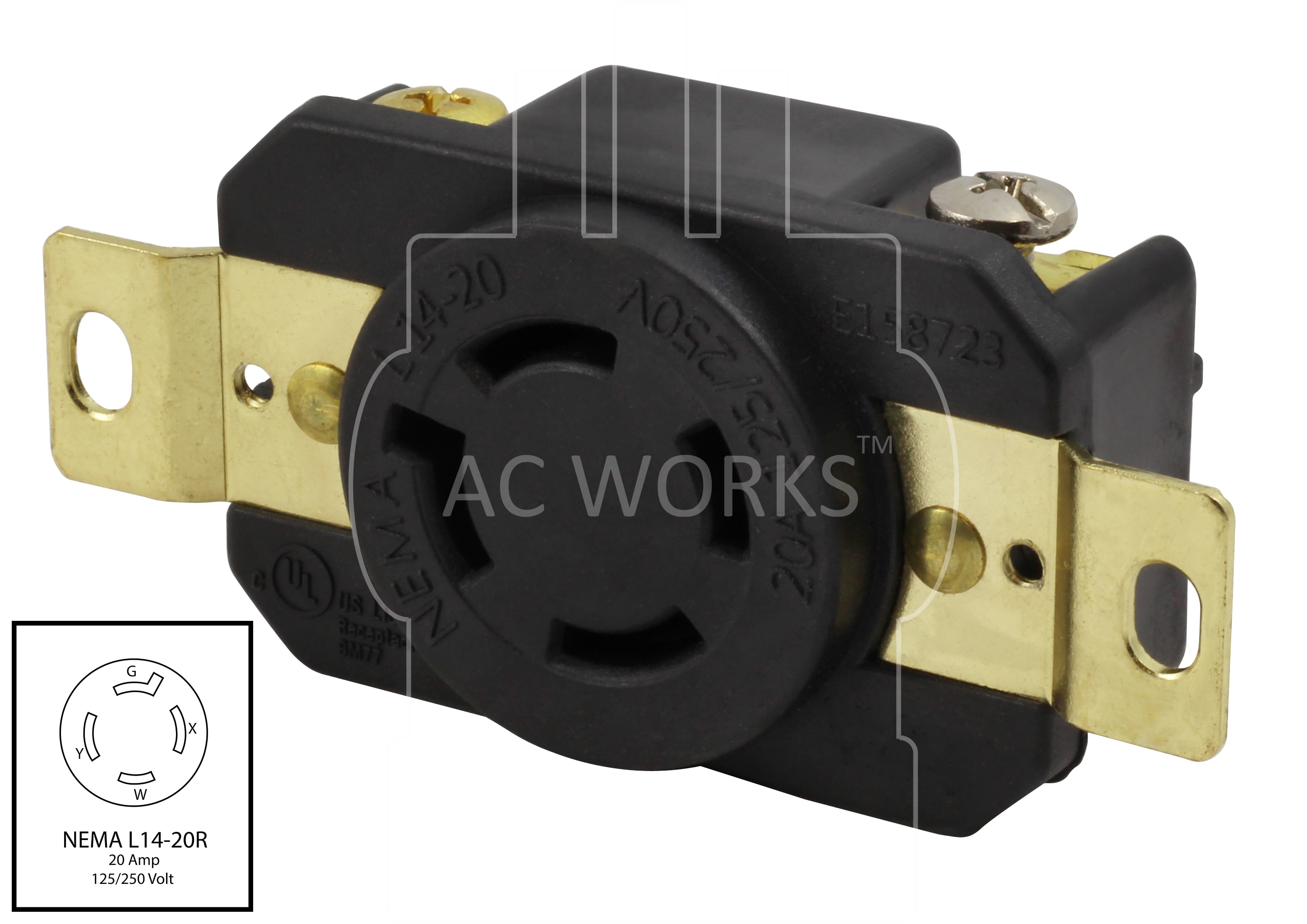 AC WORKS FML1420R receptacles - View #2