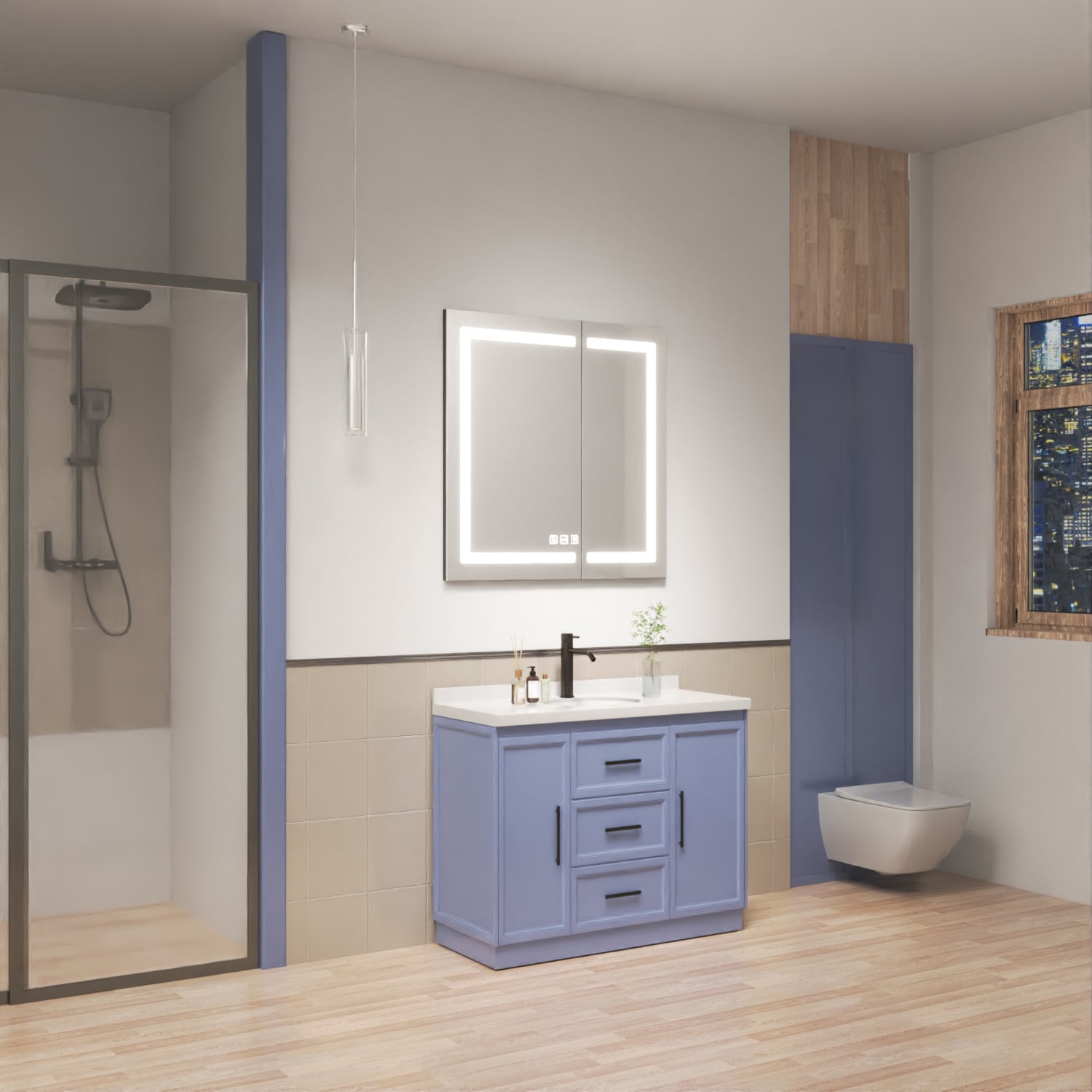 waterpar WPLO-2430V3L Bathroom-Medicine-Cabinets - View #21