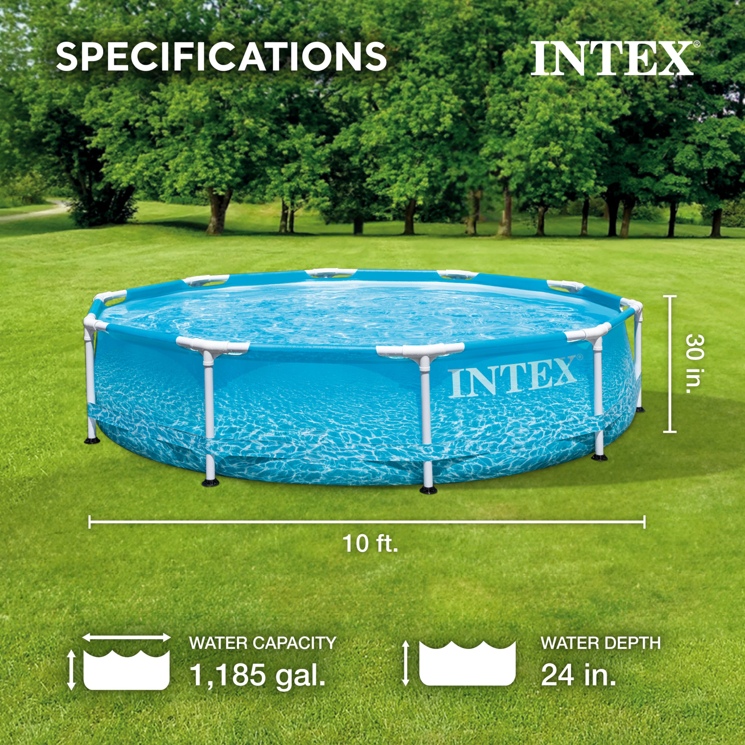 Intex 201810 Above-Ground-Pools - View #2