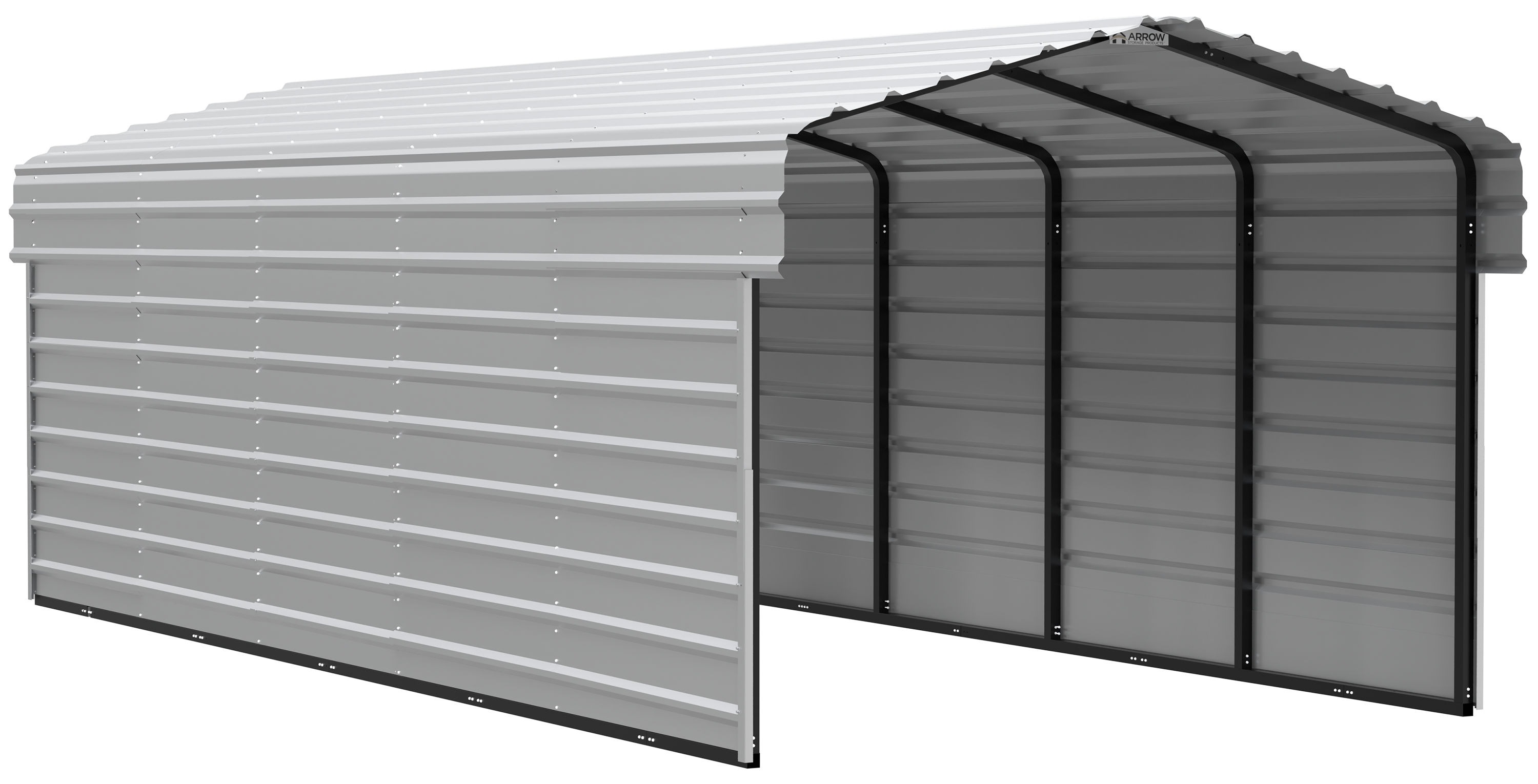 Arrow CPH102407ECL2 Carport-Covers - View #10
