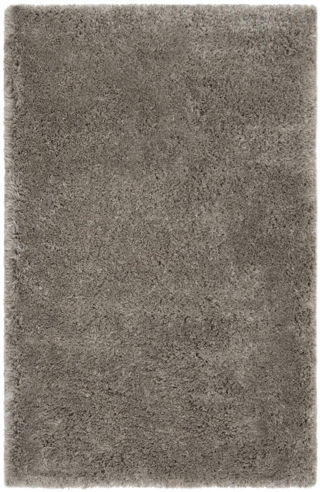 Safavieh SGT501F-5 Toronto Leaside Shag 5 x 8 (ft) Tufted Polyester Gray Rectangular Indoor Solid Area rug