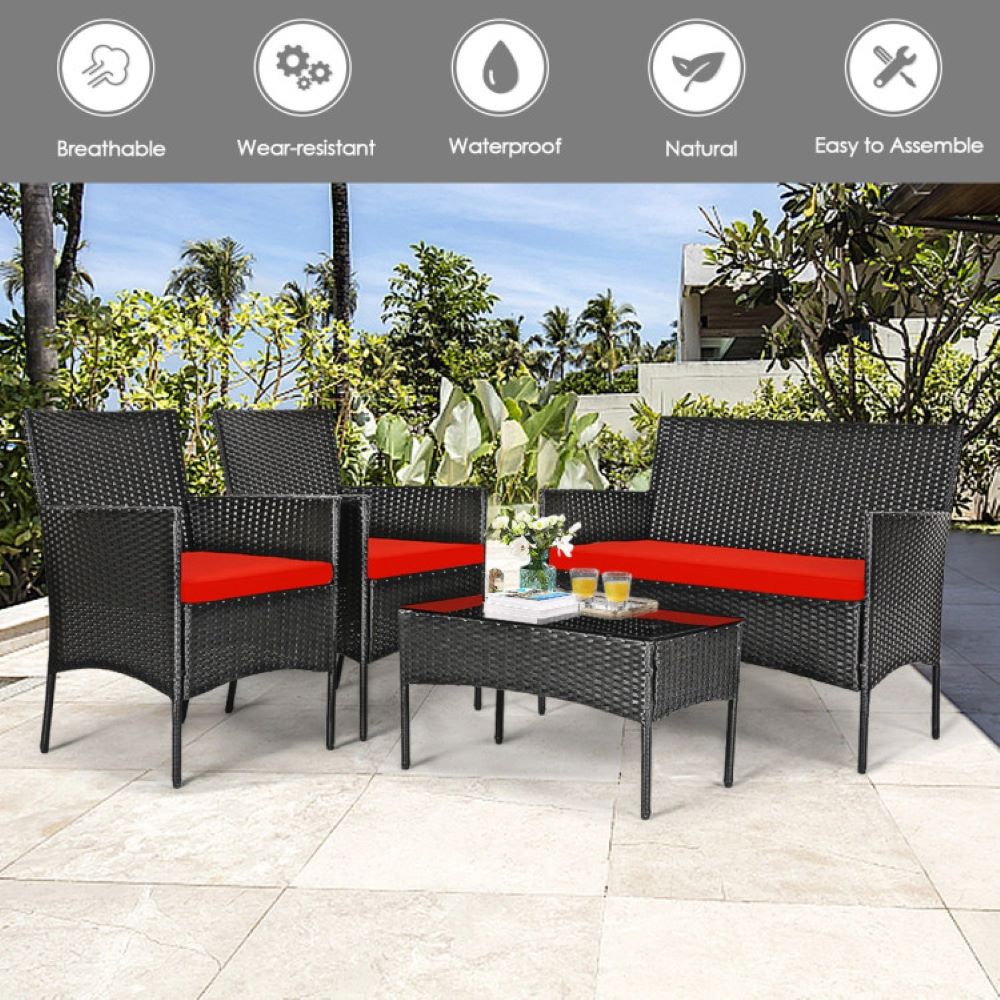 Forclover HYFC-5357RE Patio-Conversation-Sets - View #3