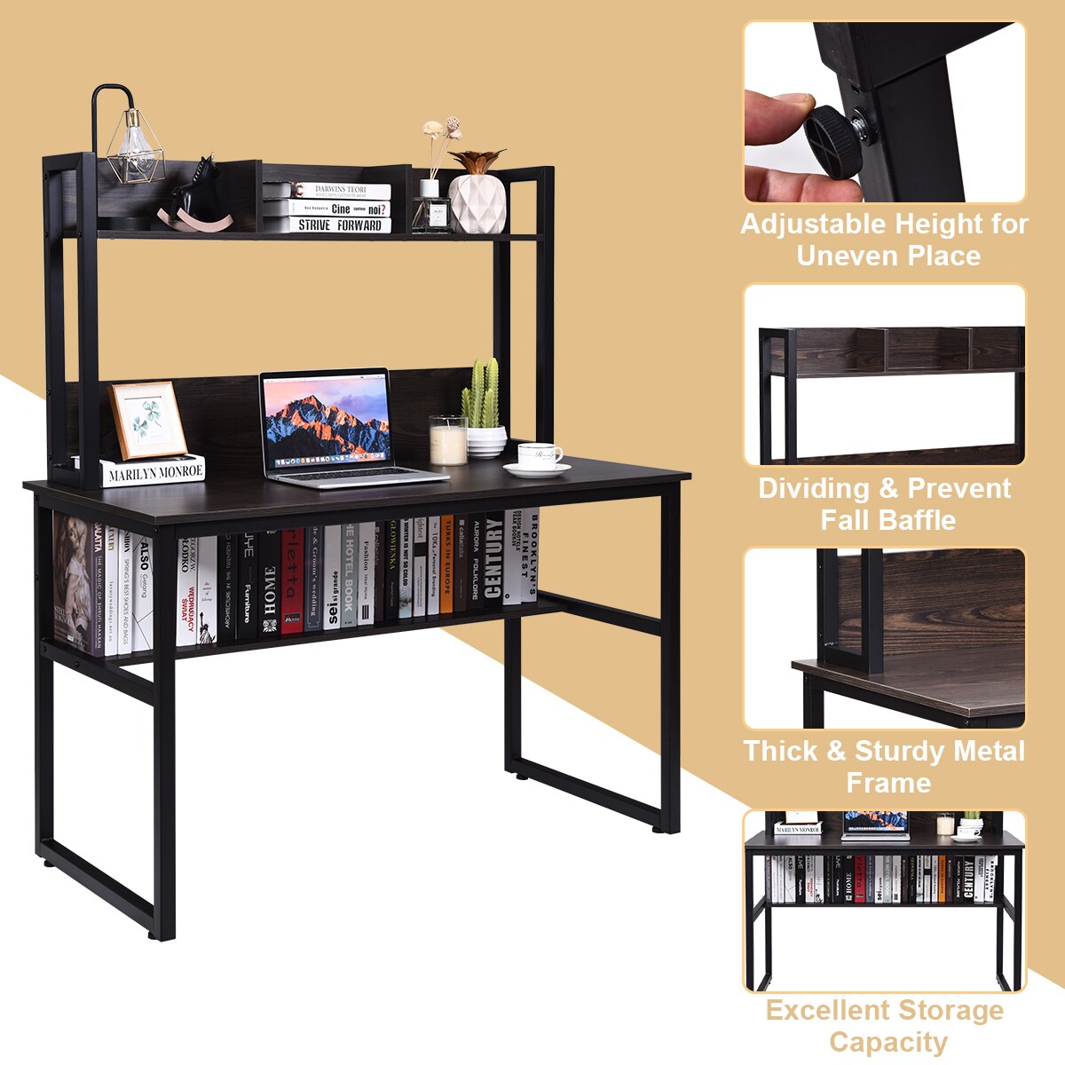 Costway HW63086GR desks - View #6