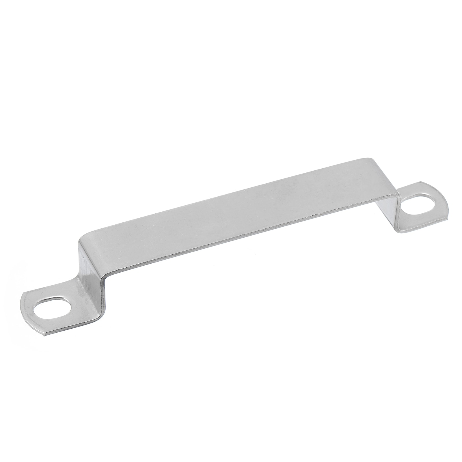 Unique Bargains U Shaped Connector Bracket 100mm x 20mm 304 Stainless Steel Bar Security Holder Brackets for Door Window Shed Closed Bar Holder Strut Channel 1pc