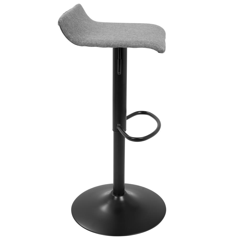 LumiSource BS-ALEXL BK+GY2 stools - View #3