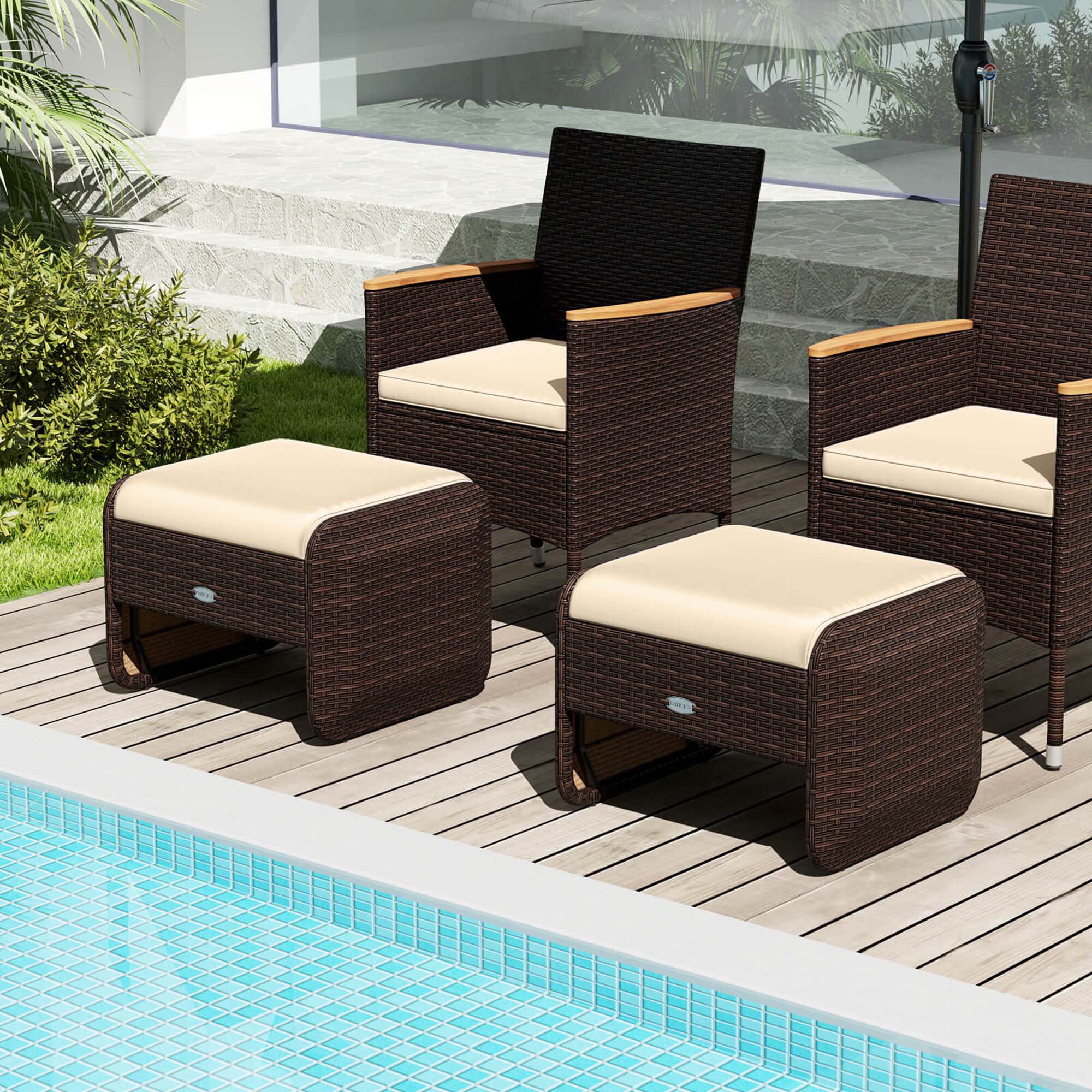 Costway HCST05801 Stools-Ottomans - View #7