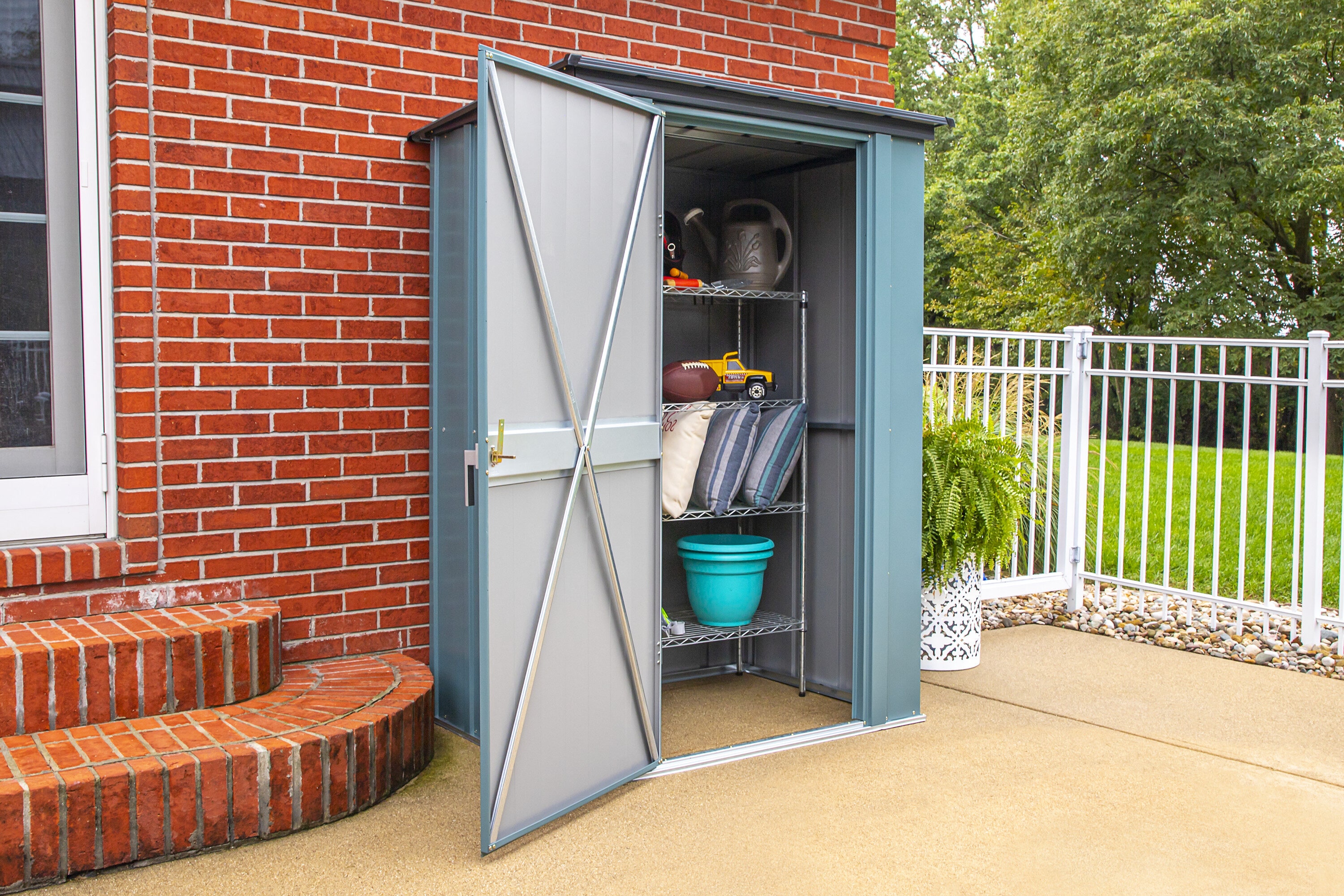 Arrow CY43JB22 Metal-Storage-Buildings-Sheds - View #10