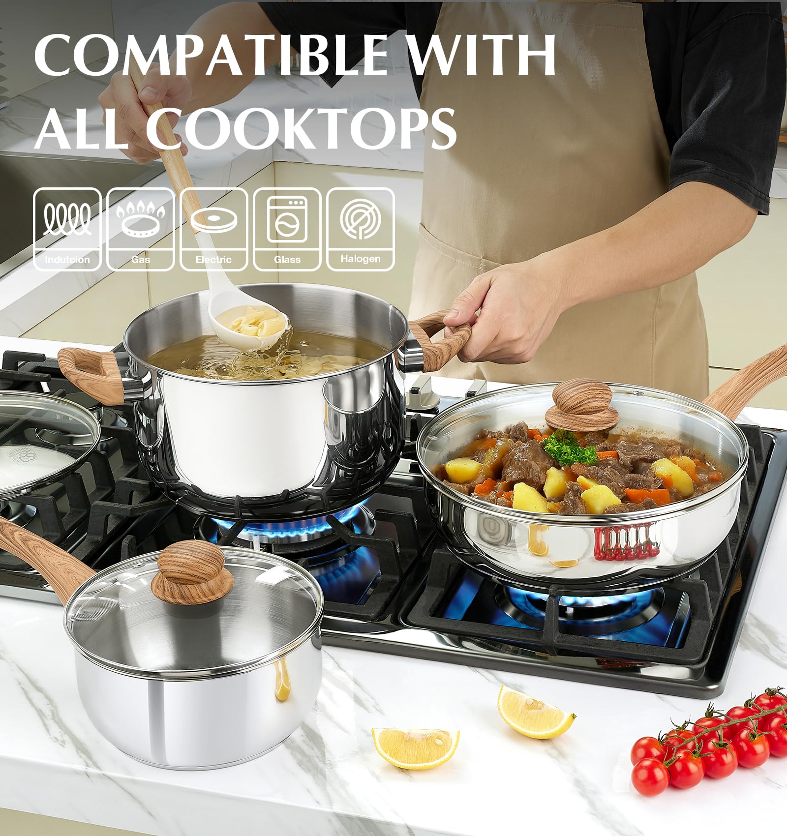 DHMHD LDH0821X408 Cooking-Pans-Skillets - View #4