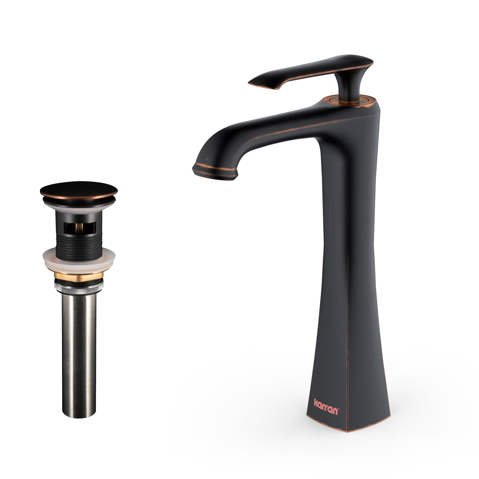 Oil rubbed newest vessel faucet