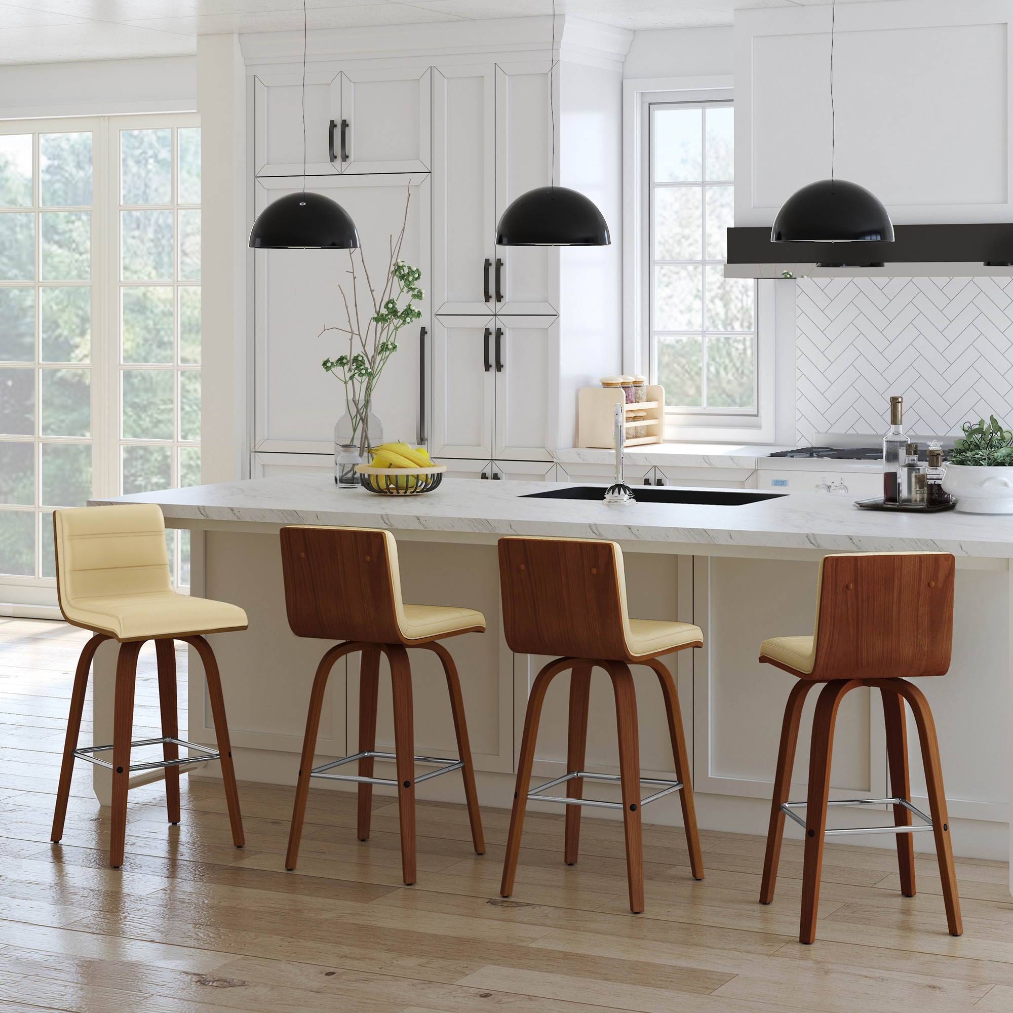 Armen Living LCVIBACRWA26 stools - View #5