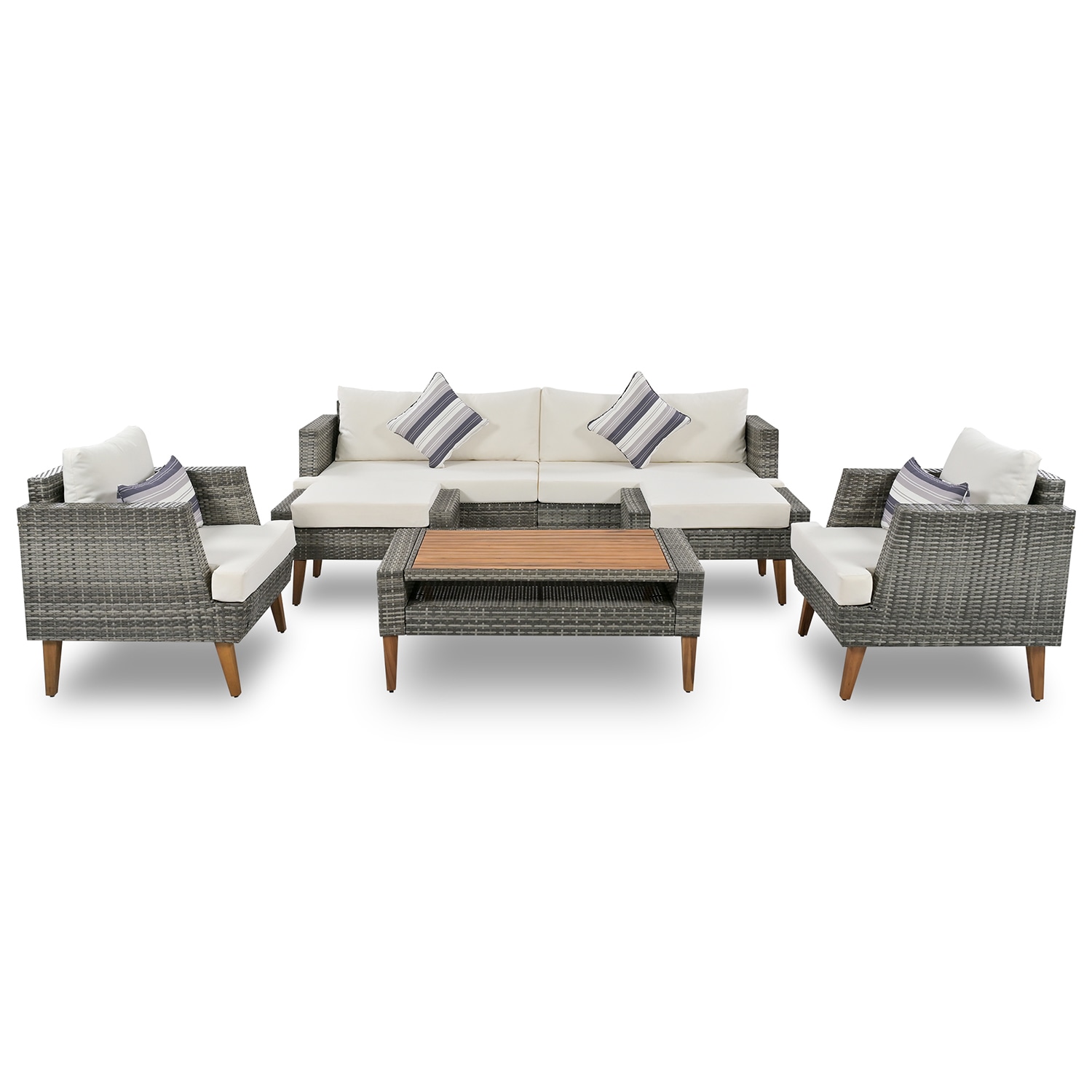 GZMR GZ-OUGO202FGC Patio-Conversation-Sets - View #9