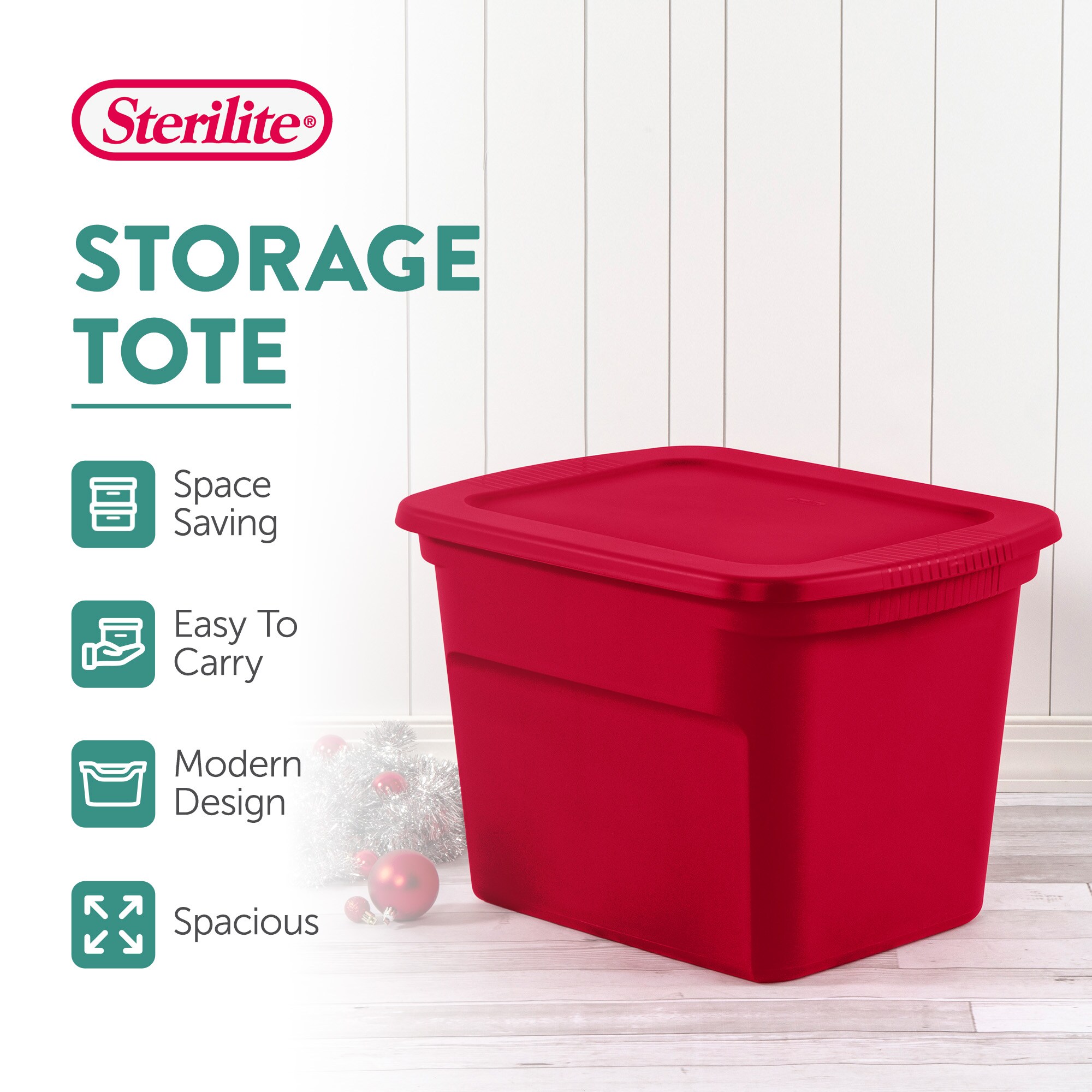 Sterilite 126452 Plastic-Storage-Totes - View #3