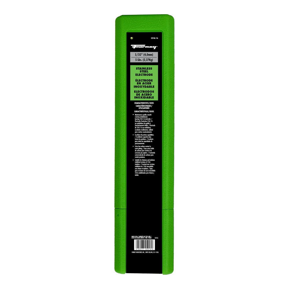 Forney 5/32-in Stick electrode All position 5 lbs #45216