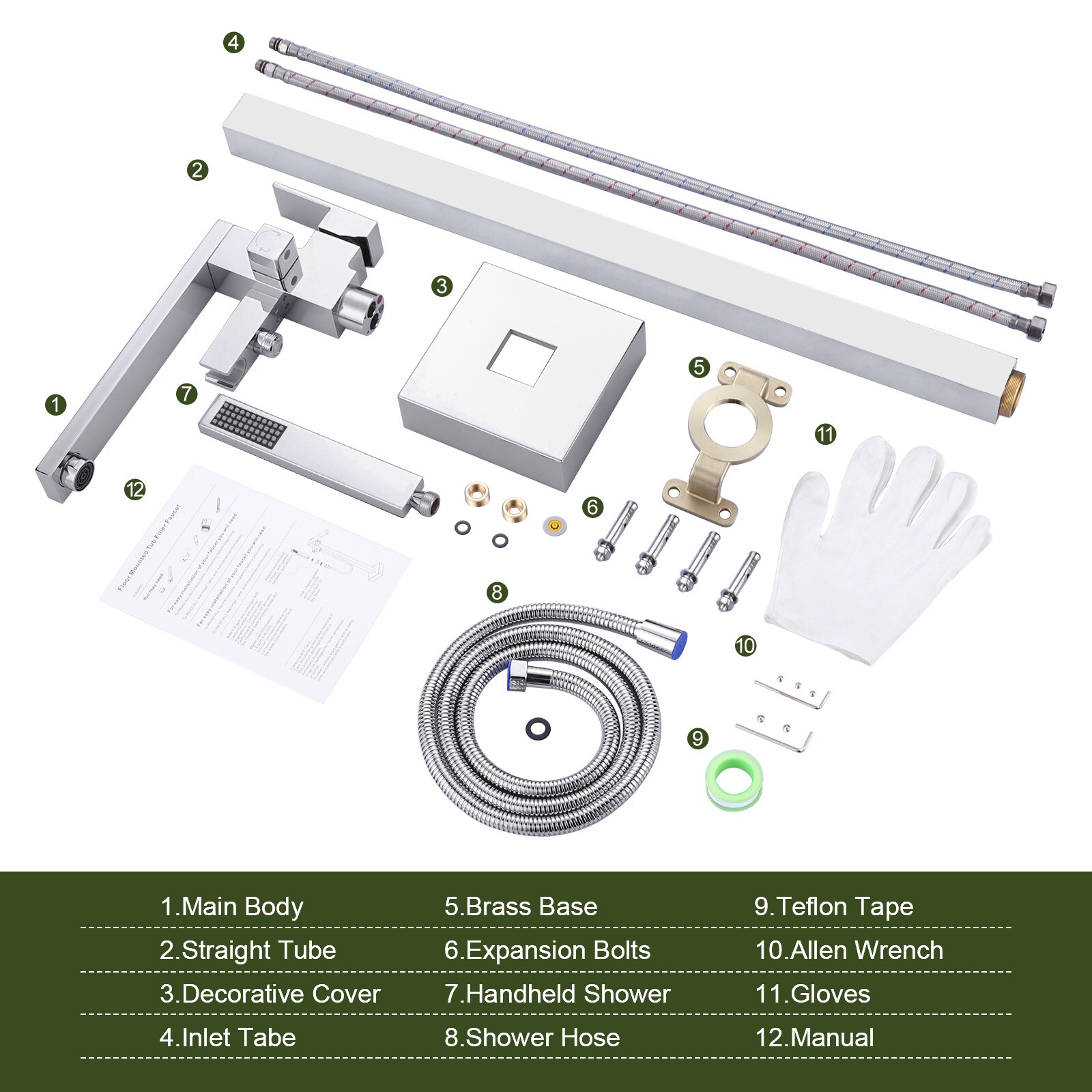 WOWOW 3082000C Roman-Tub-Faucets - View #7