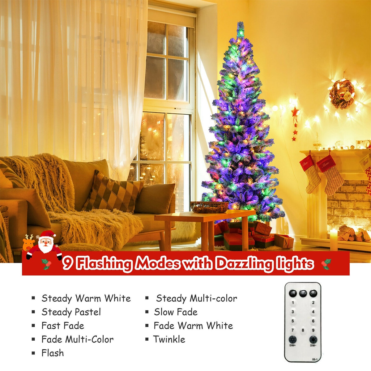 Forclover HYFASDCM30 Artificial-Christmas-Trees - View #5