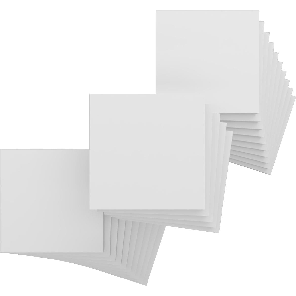 Ekena Millwork HBP08X08X750DUN 7-3/4-in x 7-3/4-in Smooth White PVC Wall Panel ( 25 -Pack, Covers 0.42-sq ft )