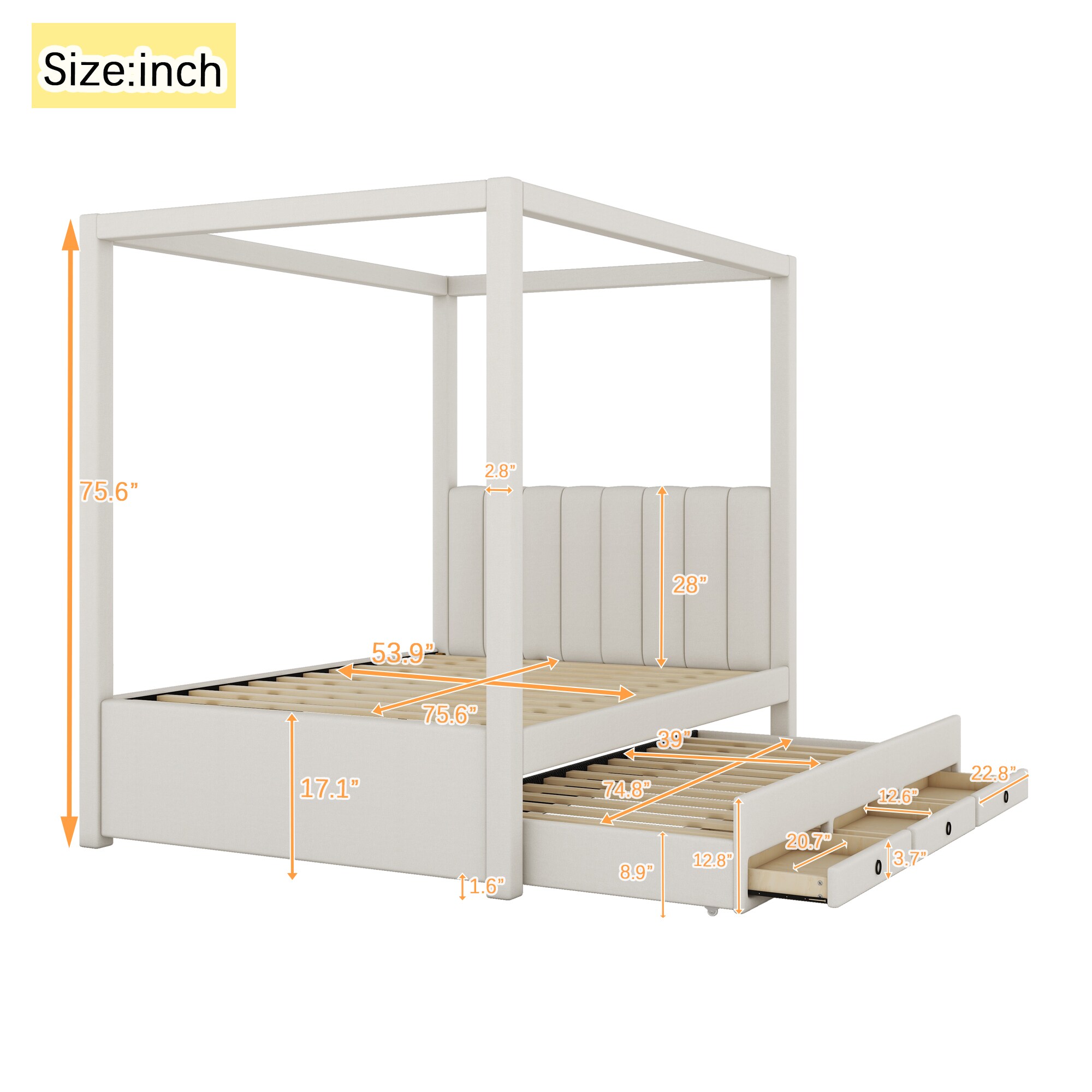 Qualler FSUBWD117A beds - View #8