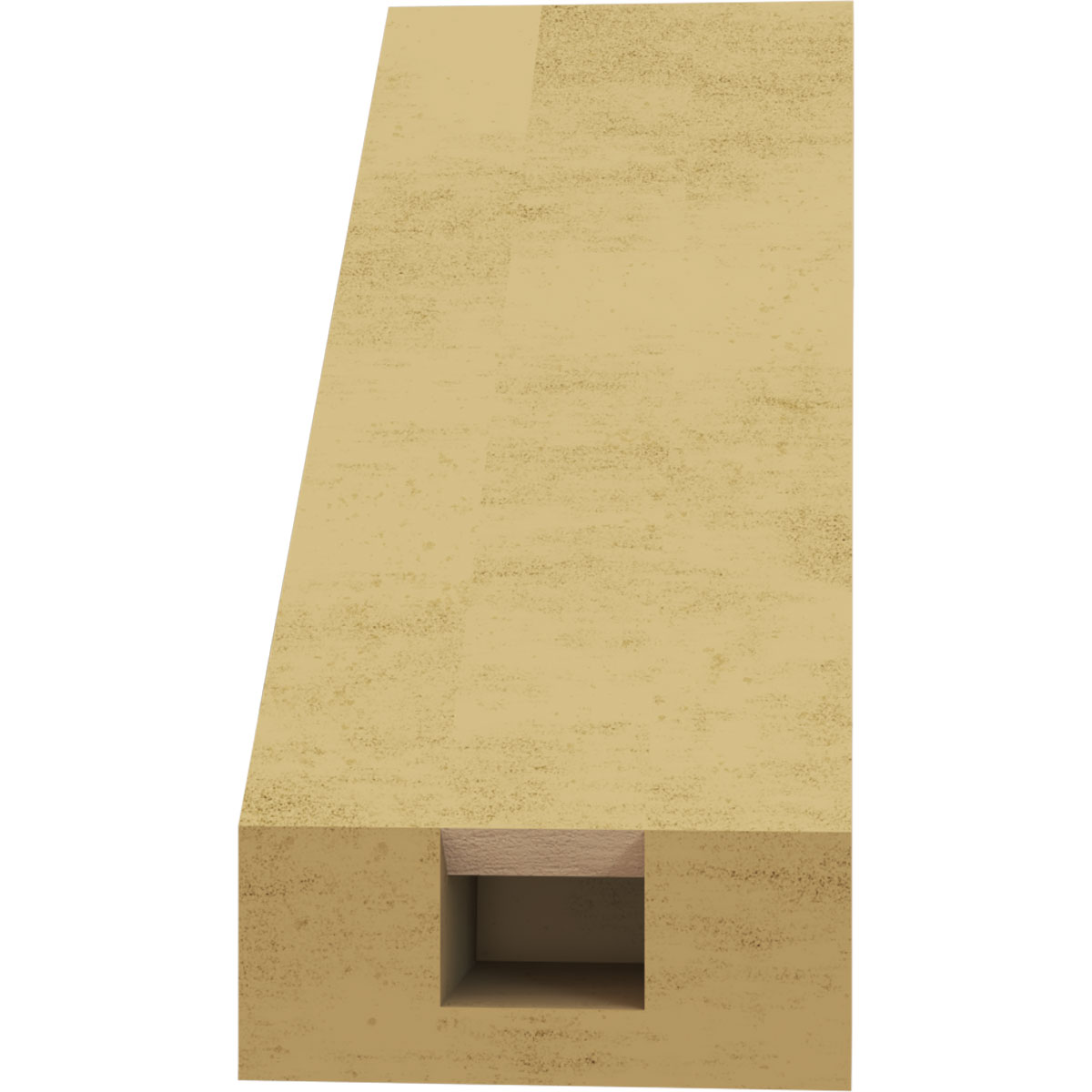 Ekena Millwork BRCUR03X06X06WTLRCPR corbels - View #5
