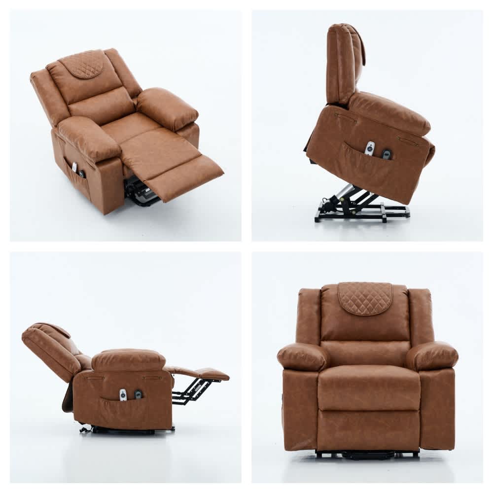 Coolbibila MATEO-RECLINER-BROWN chairs - View #5