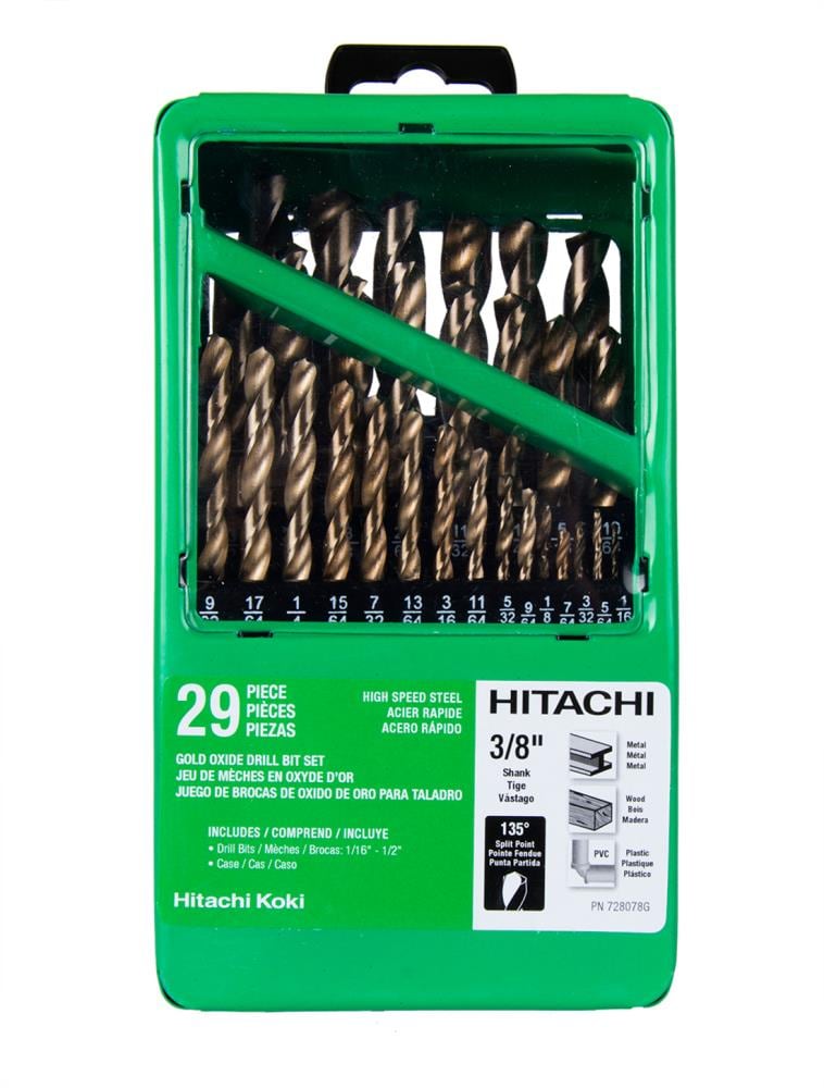 New In Retail Package GO29 Bosch 29 PC Gold Oxide Drill Bit Set with Case 