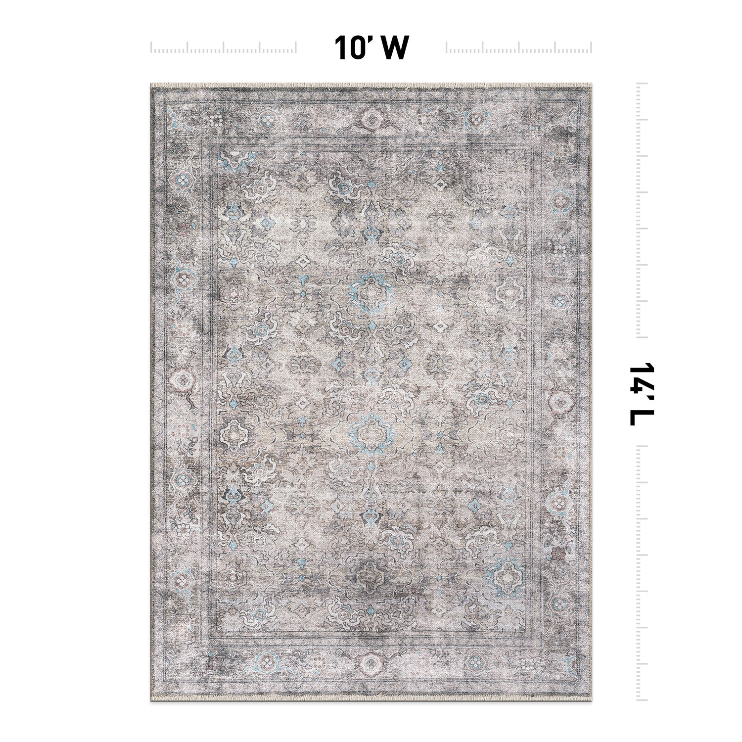 World Rug Gallery 6036OLIVE10X14 rugs - View #6