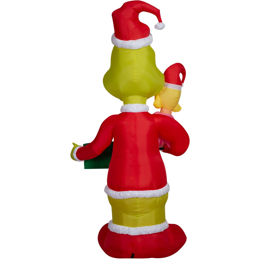 Grinch Dr Seuss's 8-ft Lighted Dr. Seuss The Grinch Merry Christmas ...