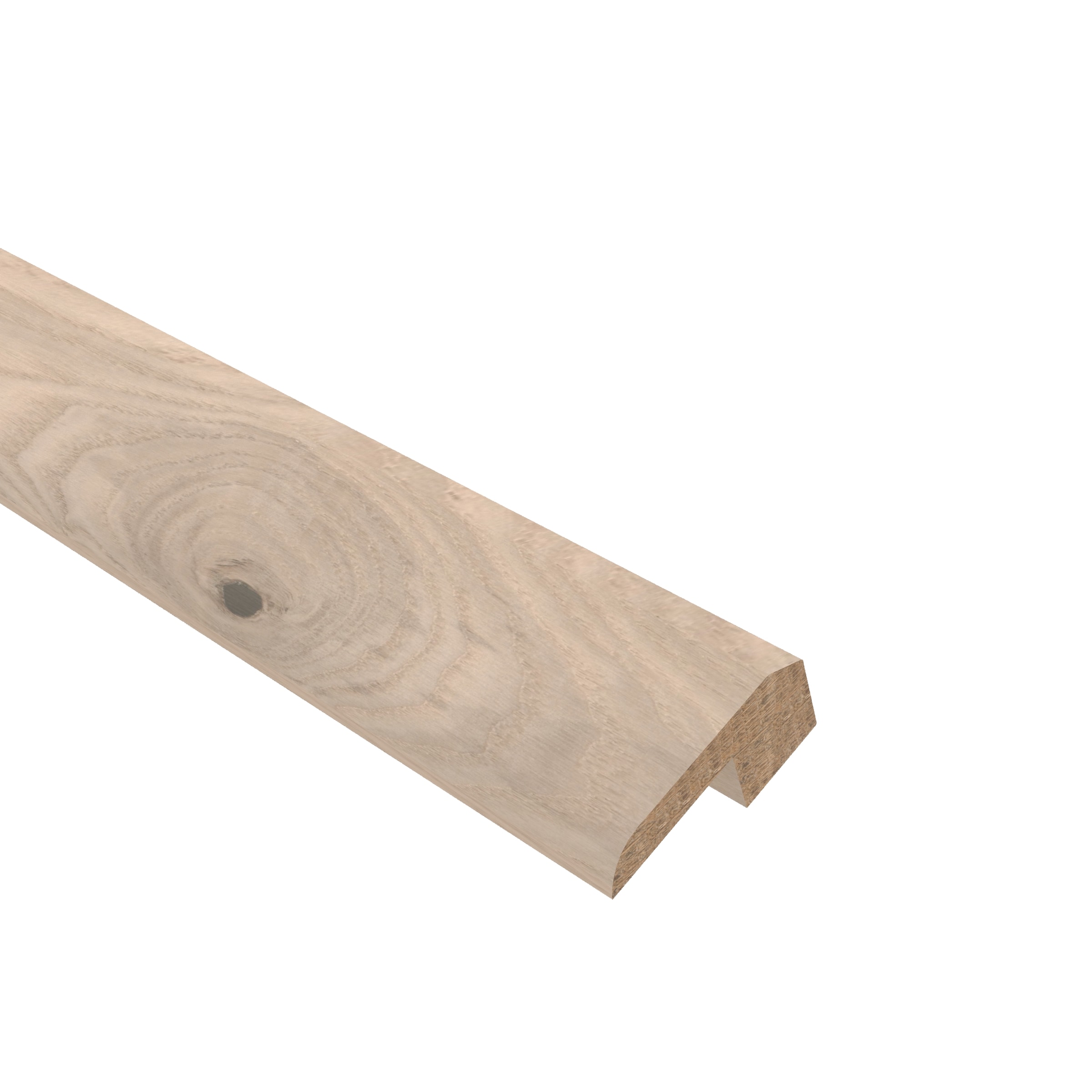 CALI 7601100818 Varietals Clarified Ash 3/4-in T x 1-1/2-in W x 74.8-in L Prefinished Ash Wood Threshold Floor Moulding Trim