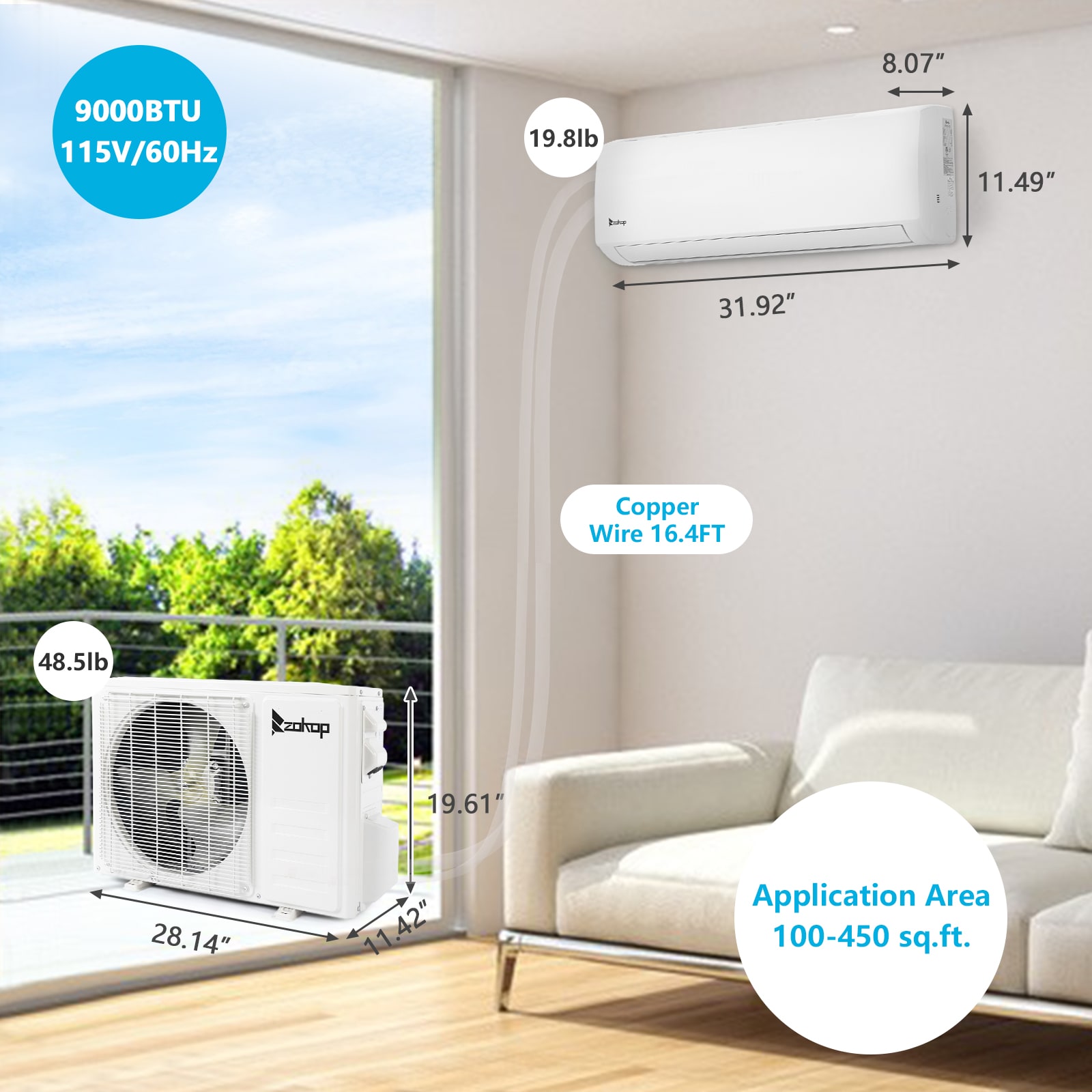 Winado LO1G46000587+588 Ductless-Mini-Splits - View #7