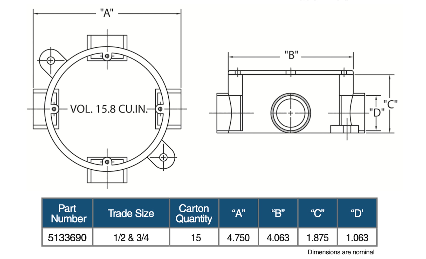 CANTEX L5133690 Junction-Boxes - View #3