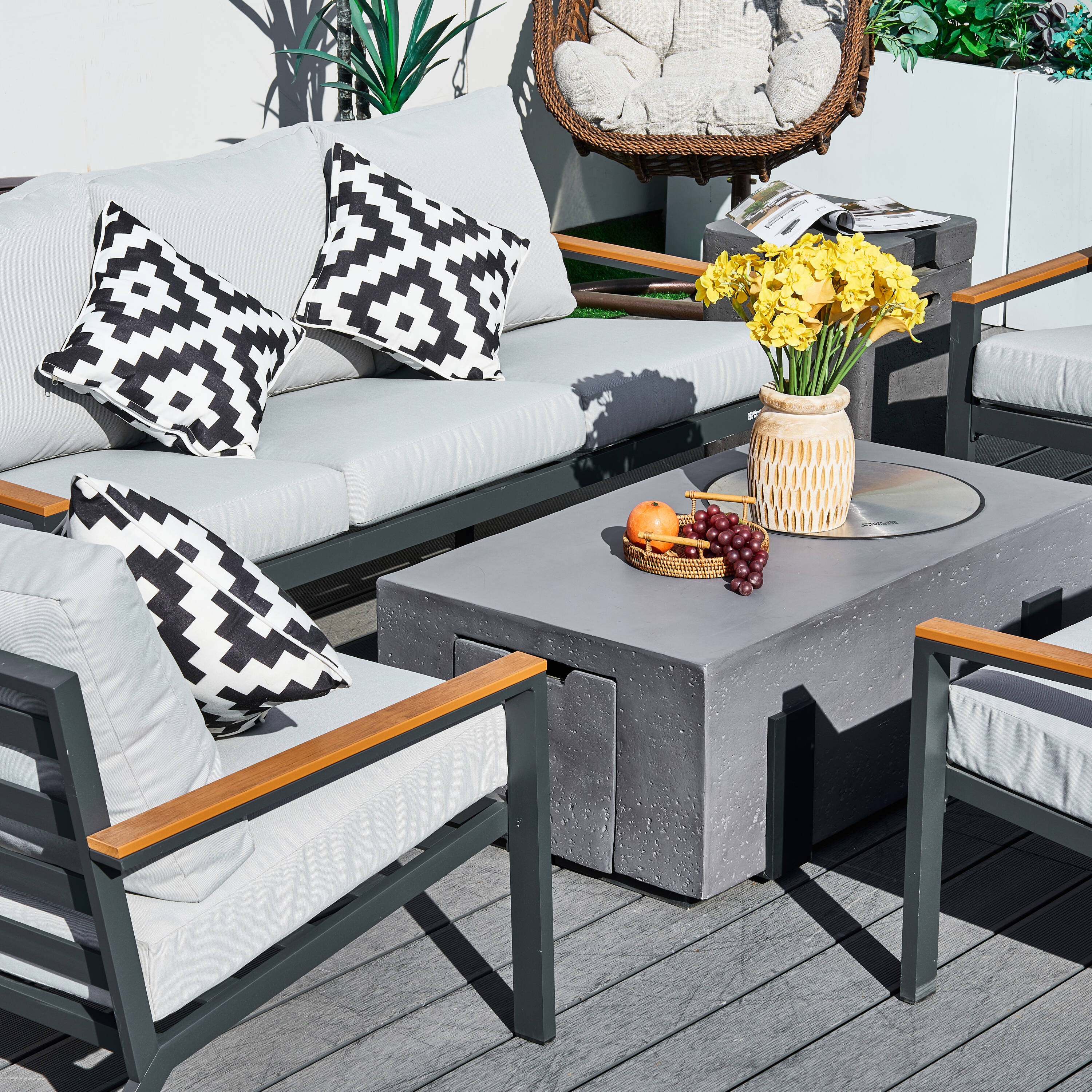 Direct Wicker DWS-2481TSCLS&2355G Patio-Conversation-Sets - View #8
