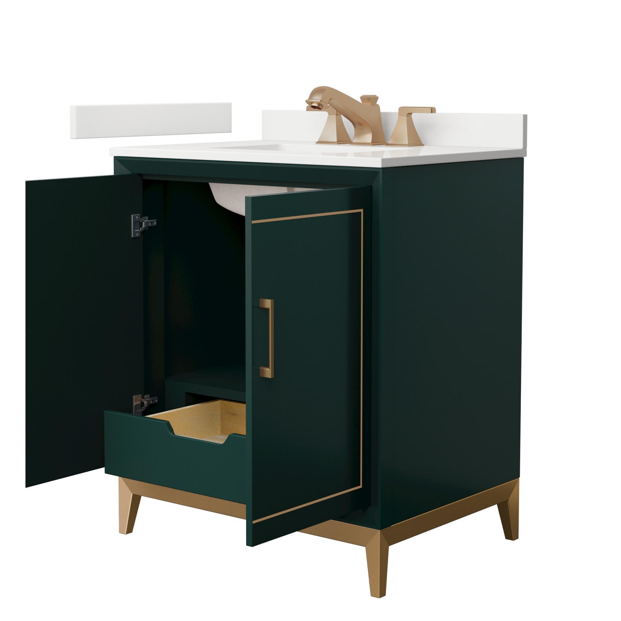 Wyndham Collection WCH515130SGSWQUS3MXX Bath-Vanity-Combo - View #2