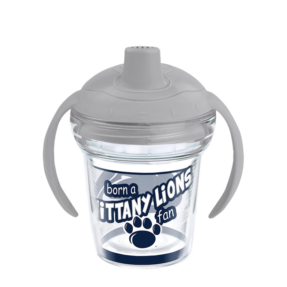 NCAA Penn State Nittany Lions 20oz Clip-On Clear Plastic Water Bottle Duck House Sports LWB