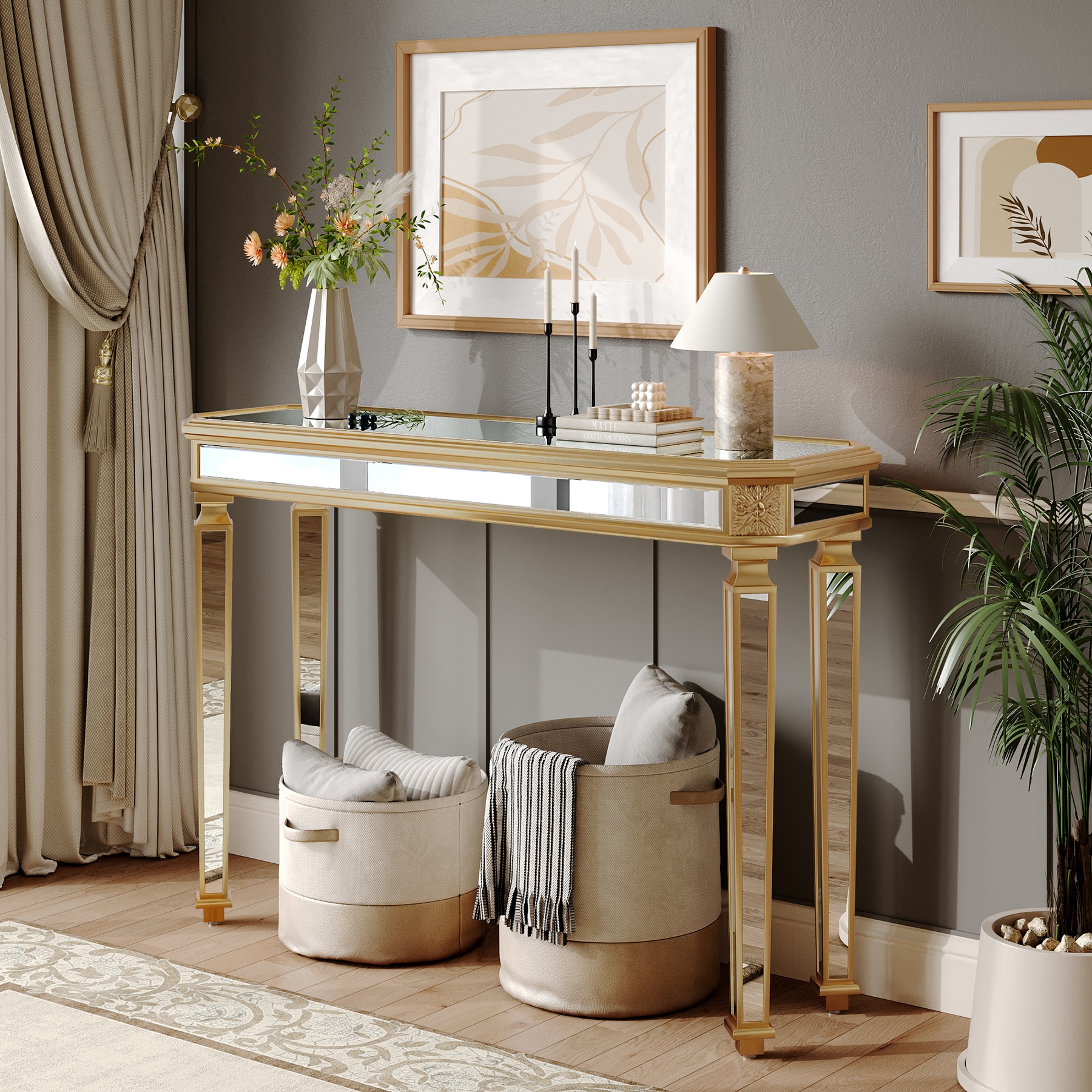 SINOFURN SYA330150WT Console-Sofa-Tables - View #4