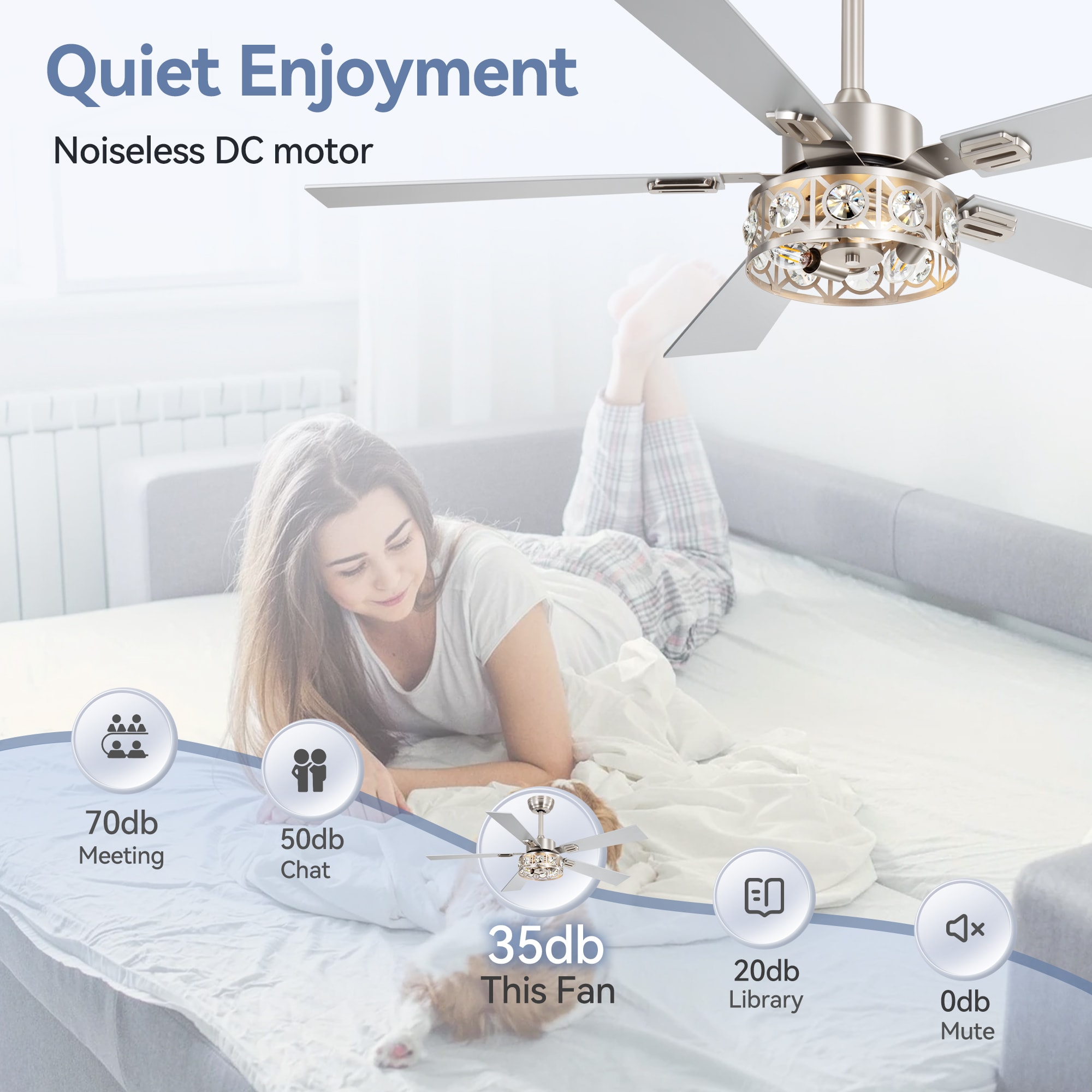 Breezary 35059-SN Ceiling-Fans - View #9