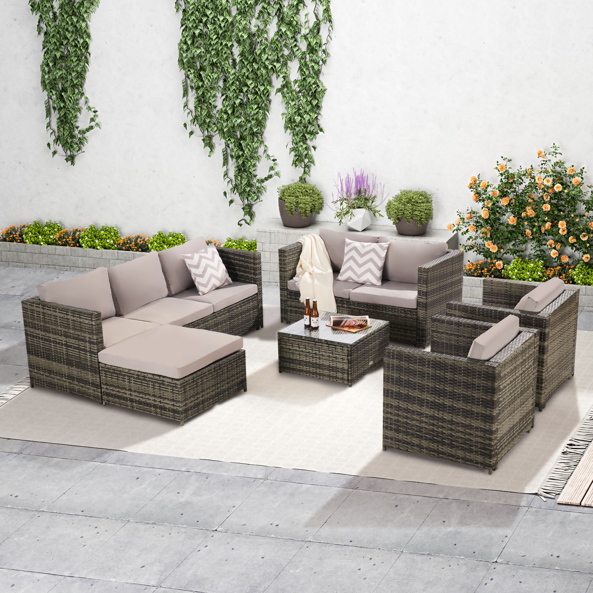 SANSTAR LRS-PTO068LY Patio-Conversation-Sets - View #5