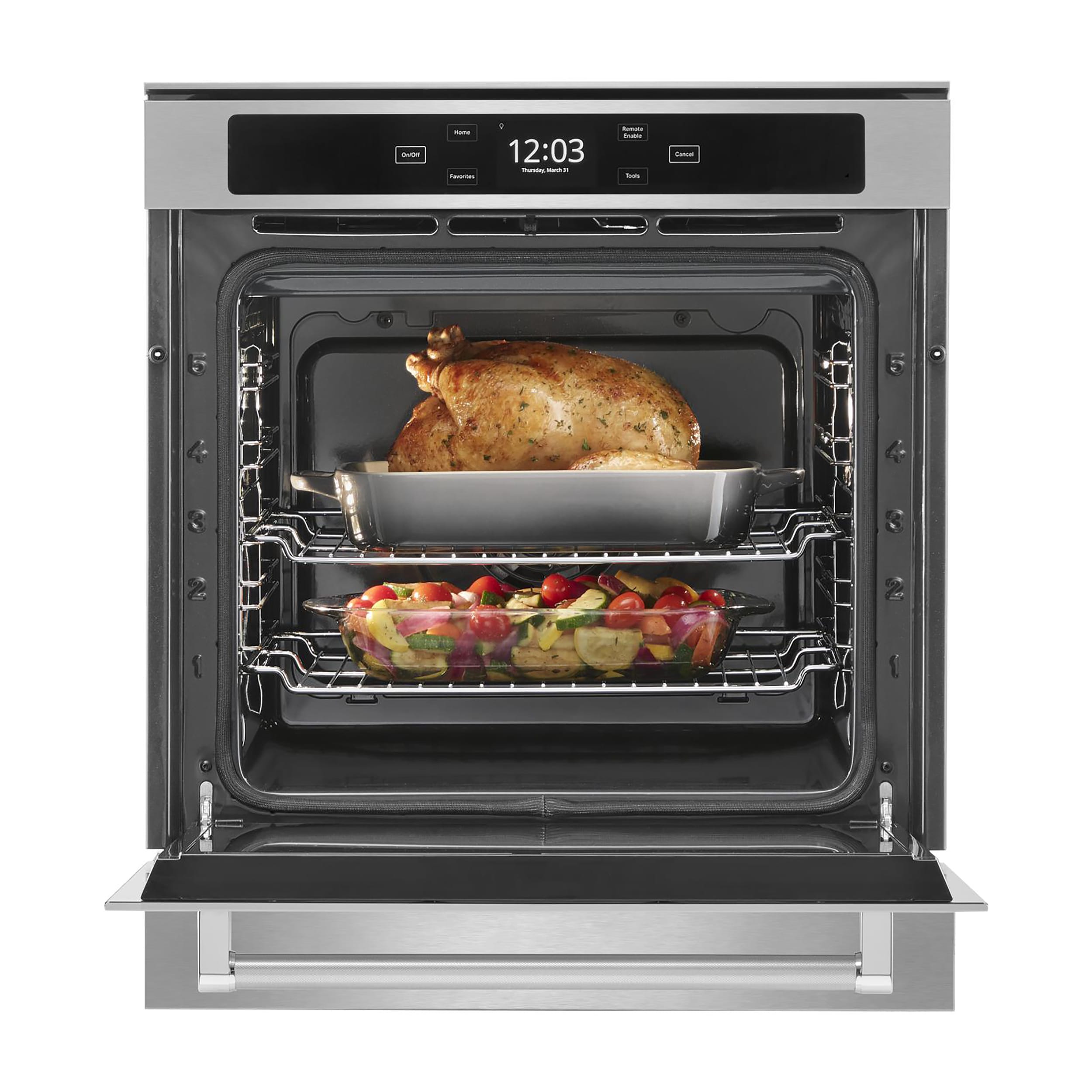 KitchenAid KOSC504PPS Swall-Elec-Oven - View #2
